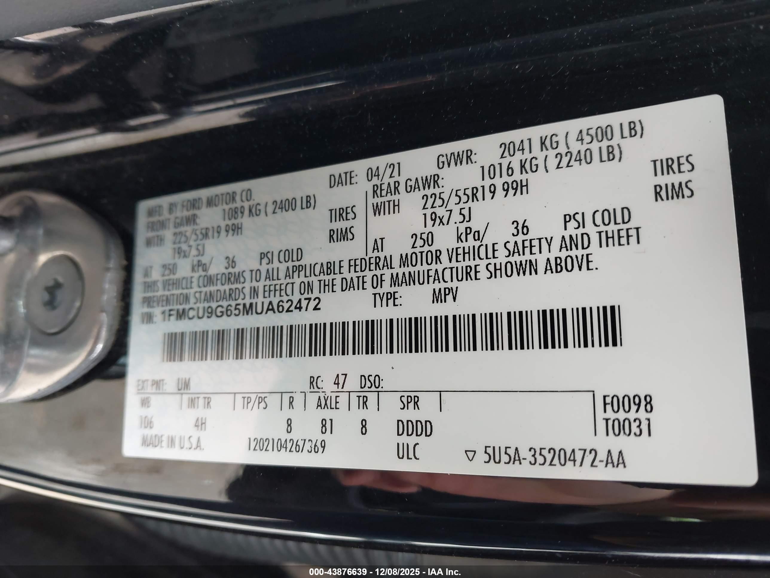 FORD ESCAPE image 9