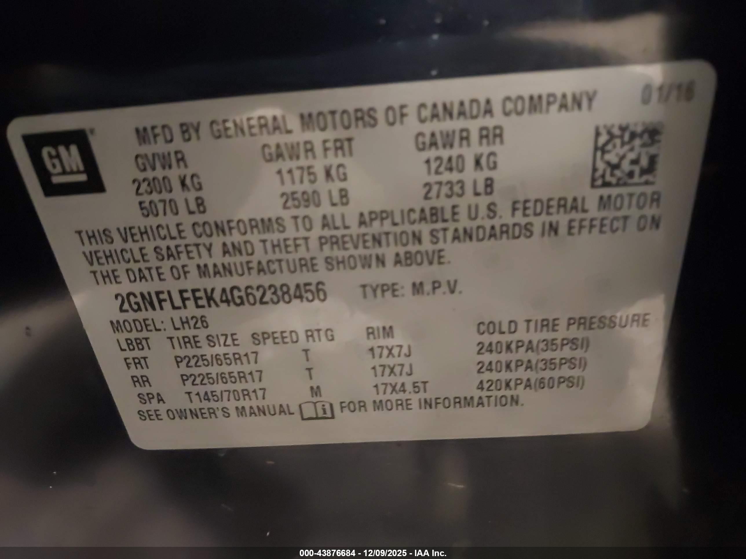 CHEVROLET EQUINOX image 9