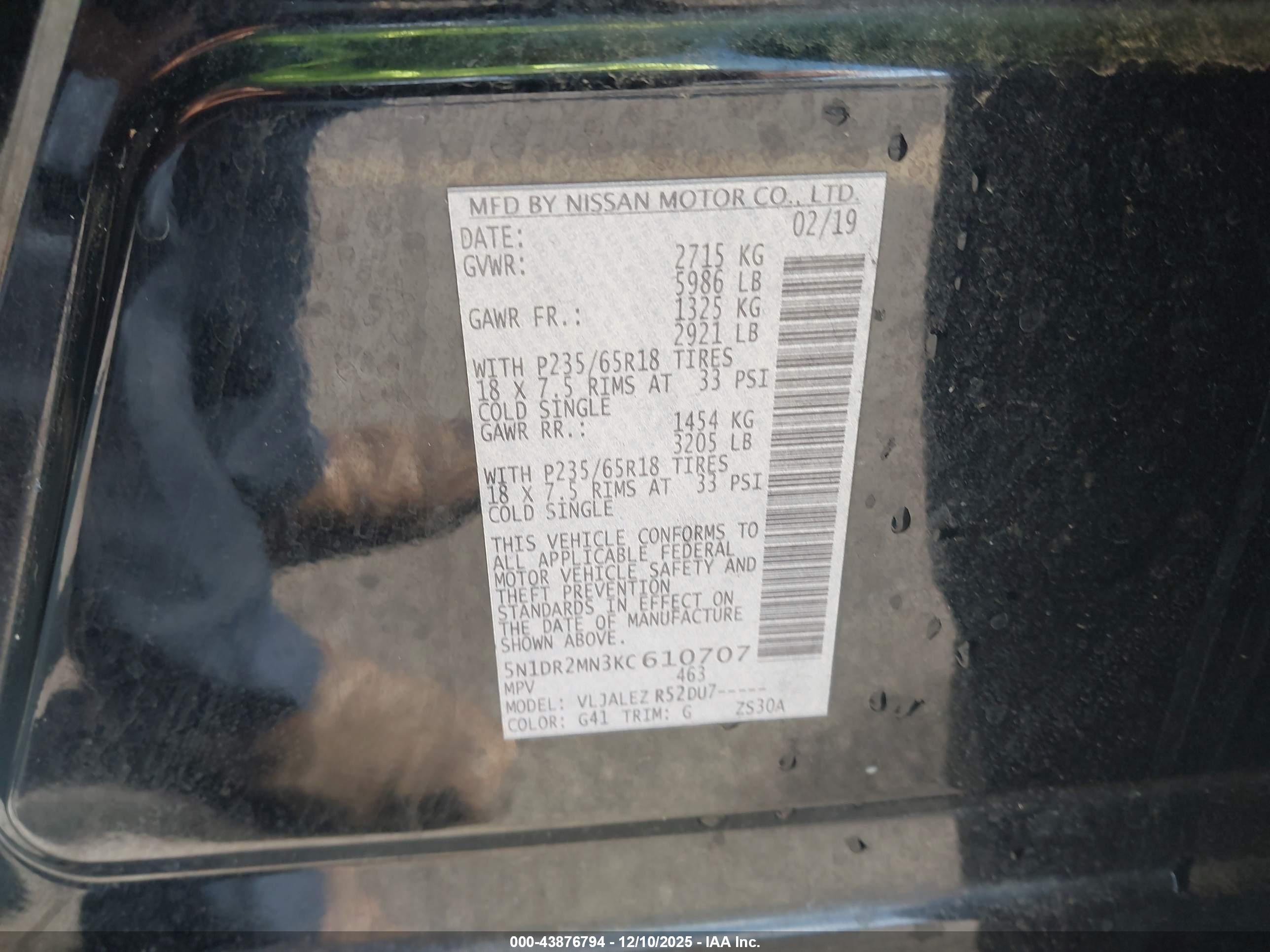 NISSAN PATHFINDER image 9