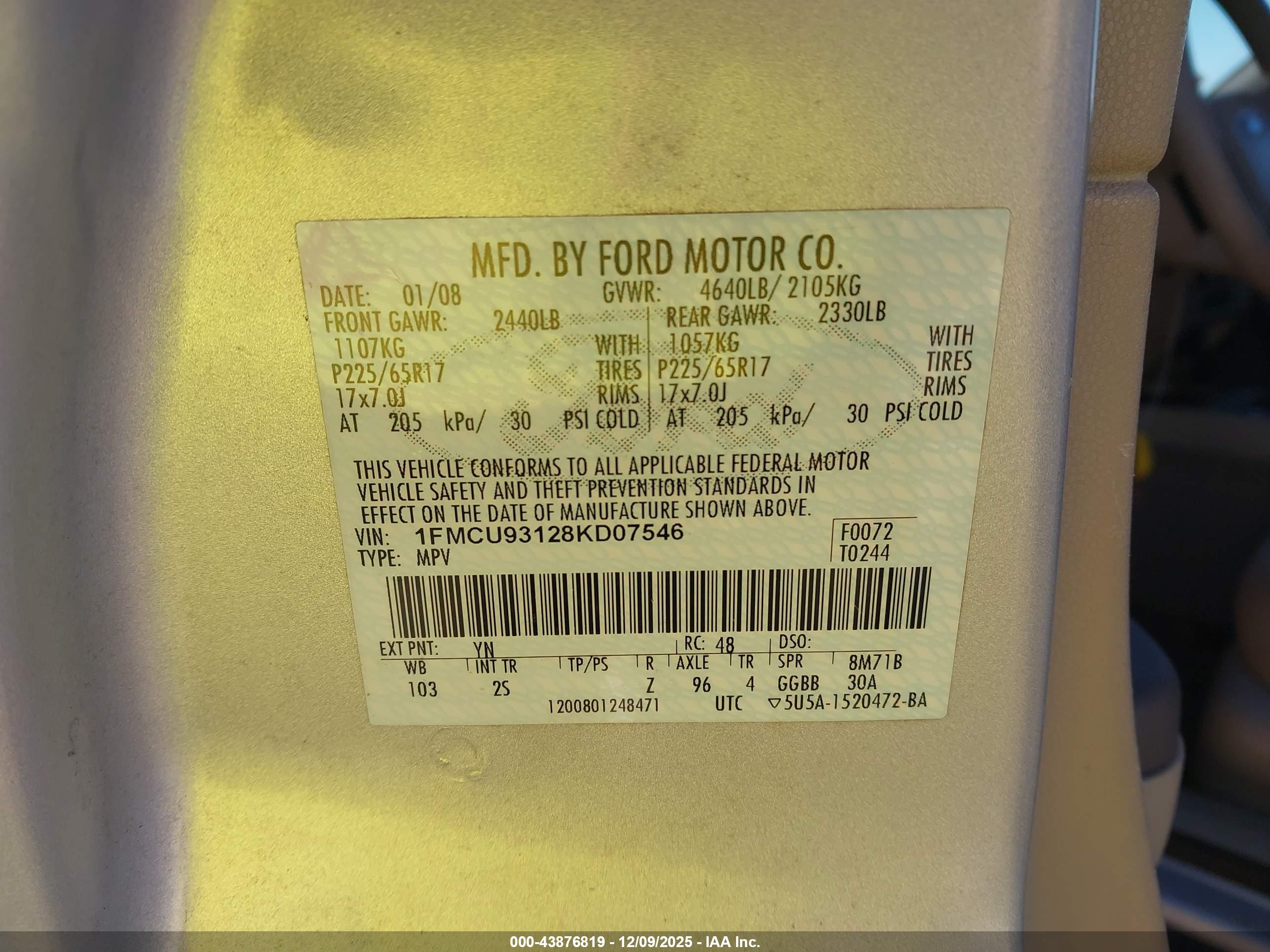 FORD ESCAPE image 9