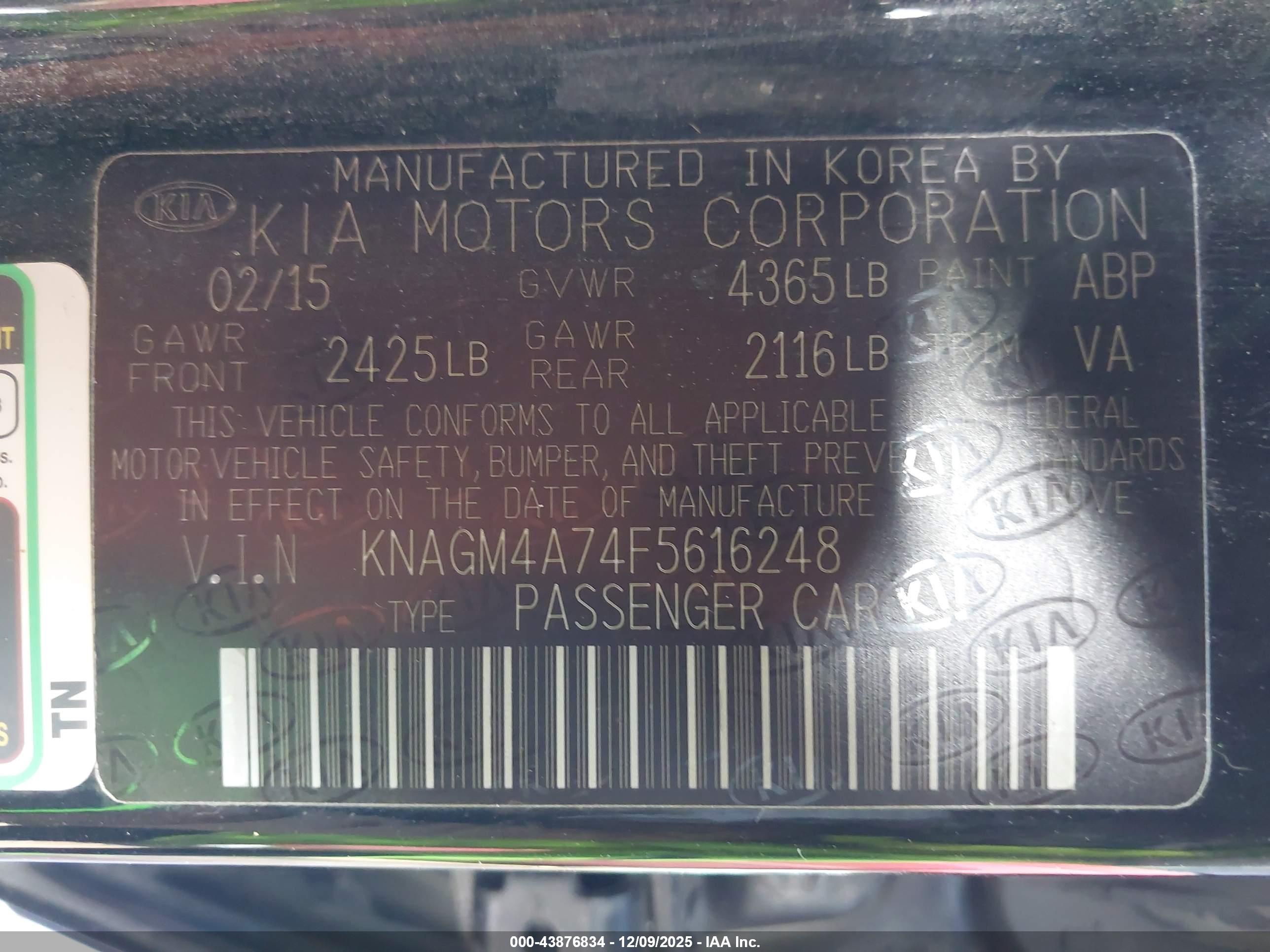 KIA OPTIMA image 9