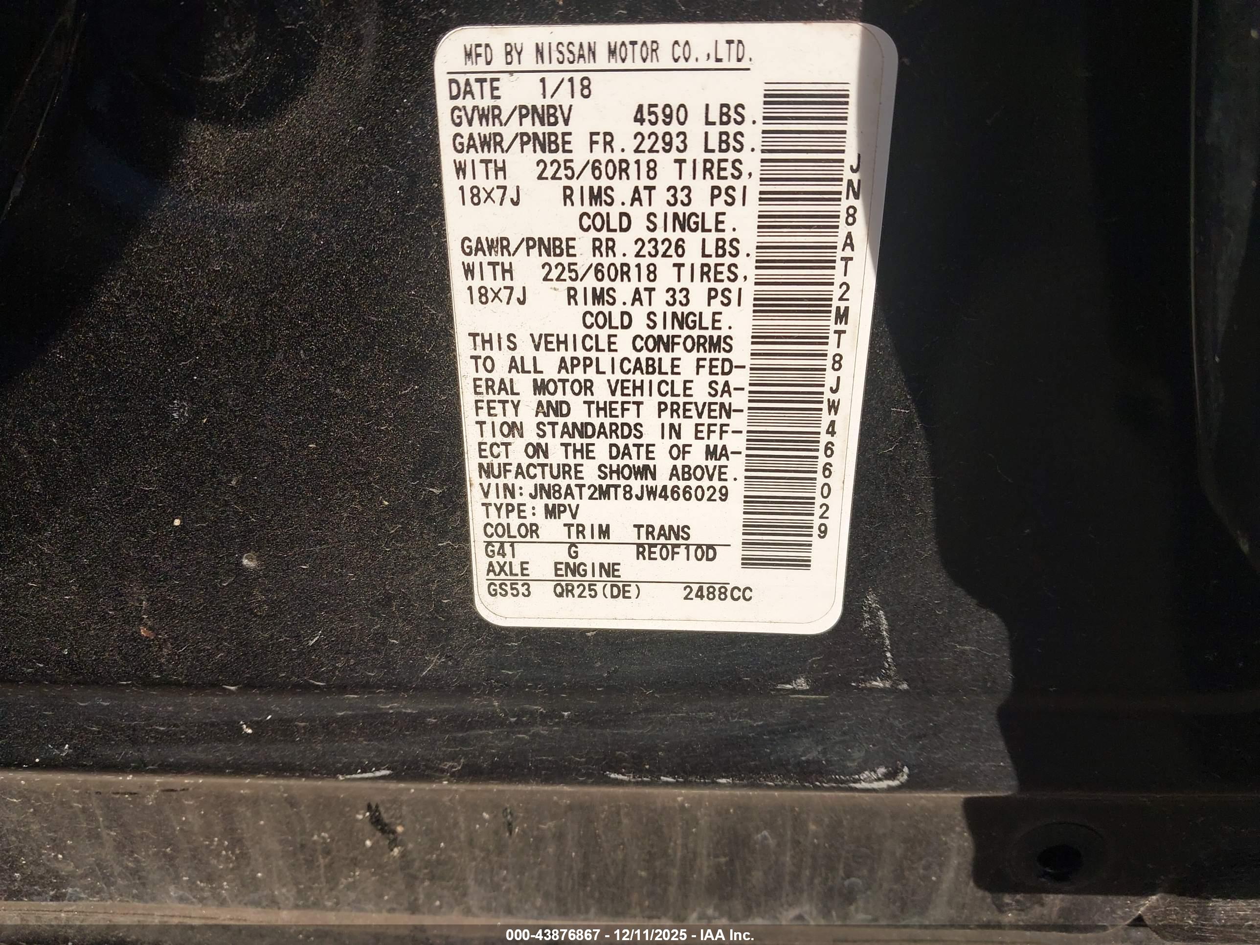 NISSAN ROGUE image 9