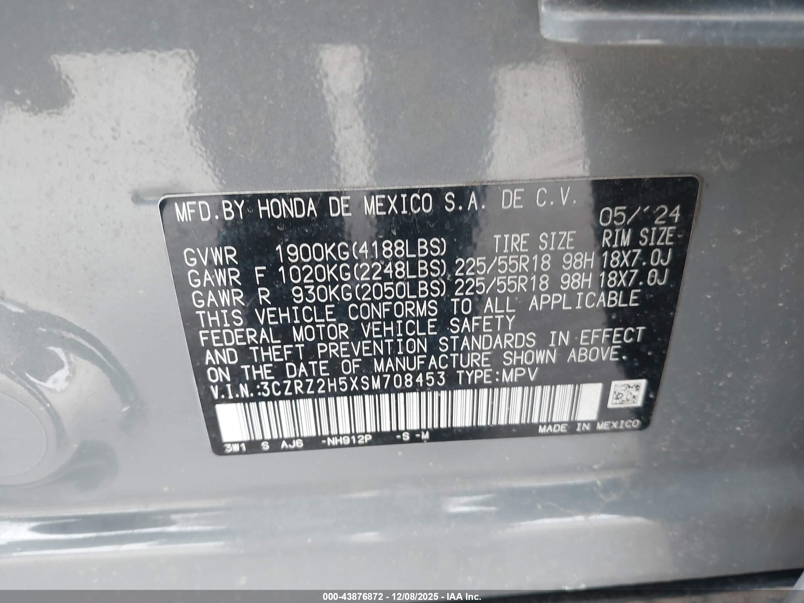HONDA HR-V image 9