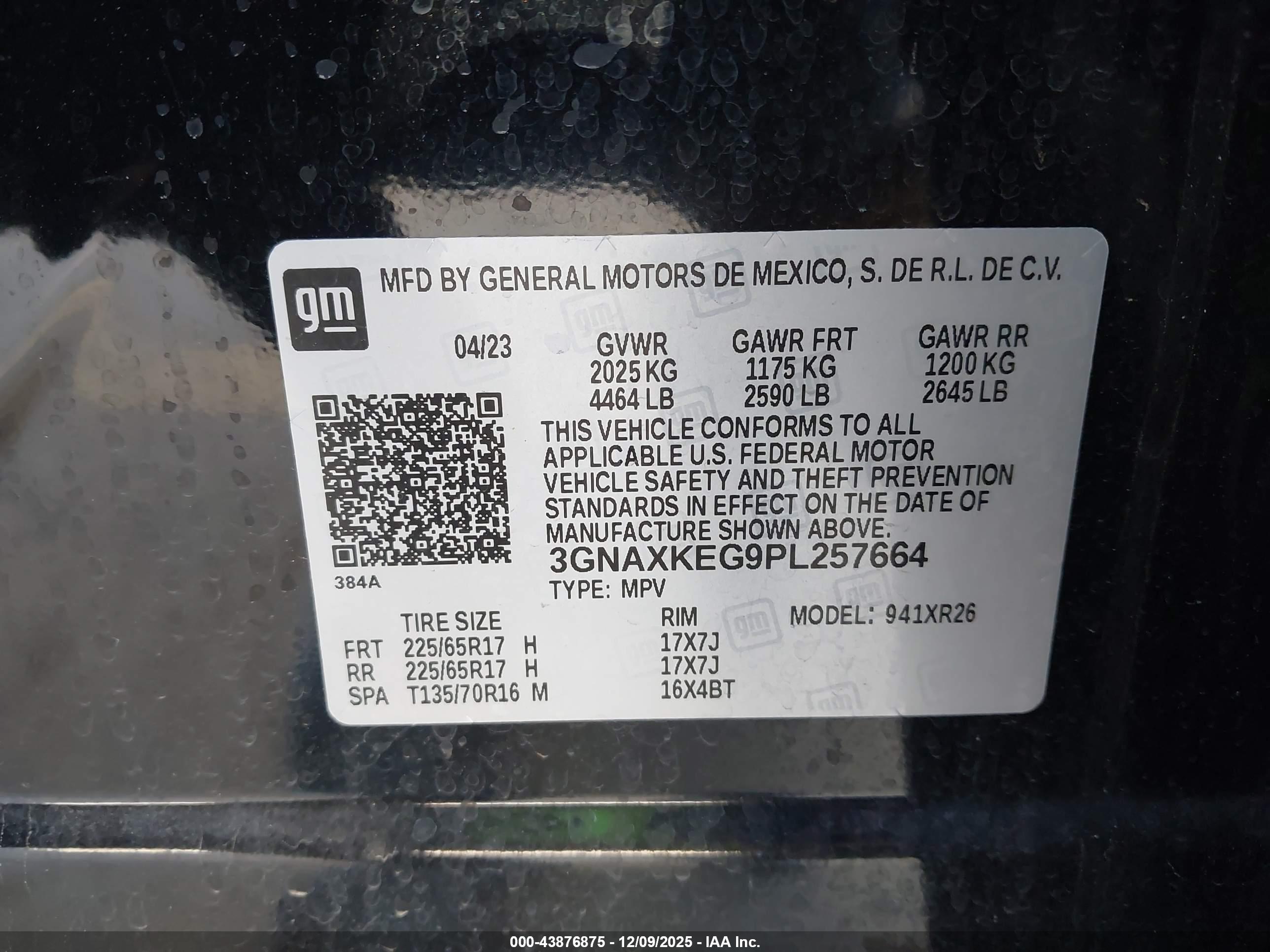 CHEVROLET EQUINOX image 9
