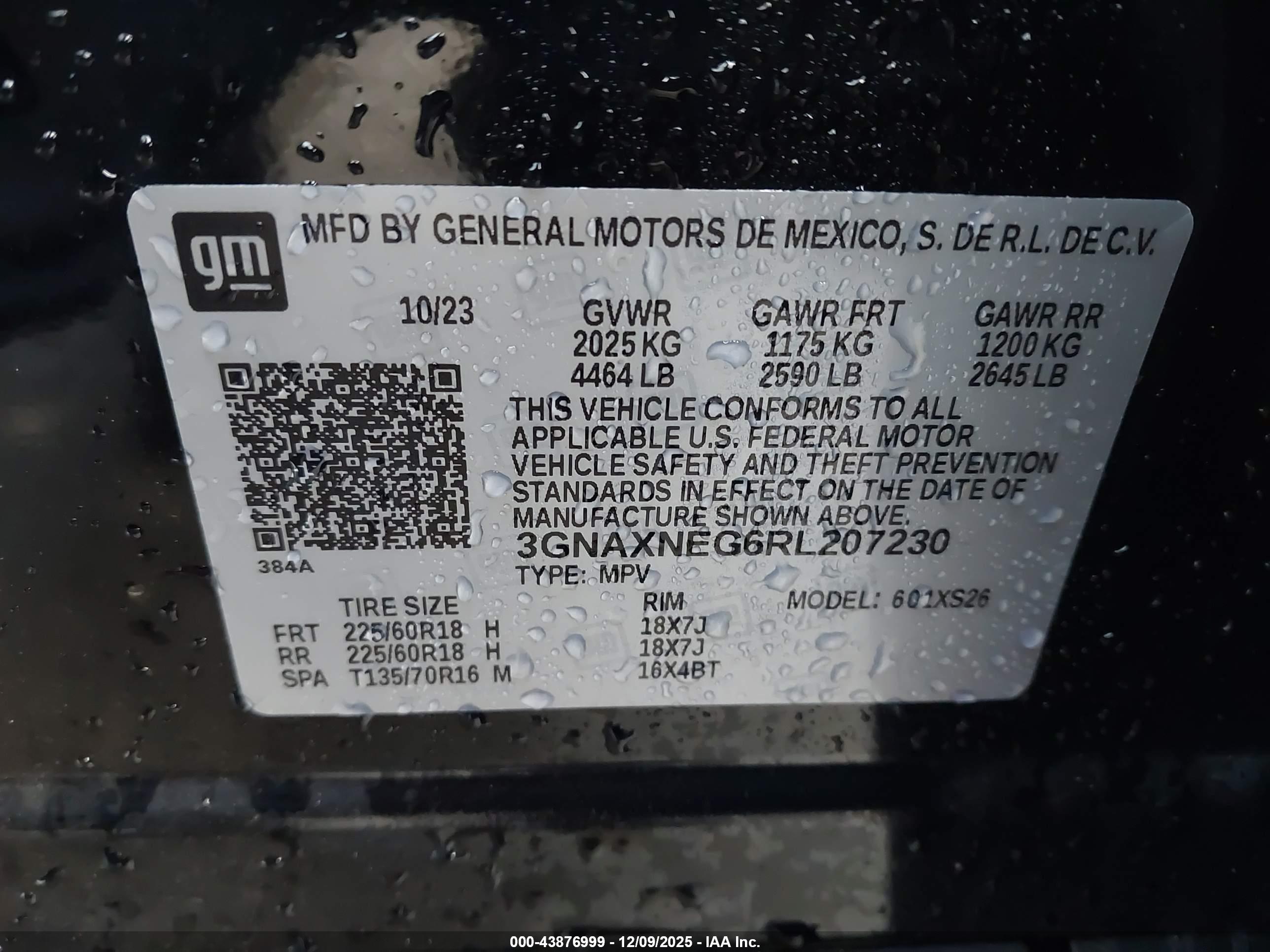 CHEVROLET EQUINOX image 9