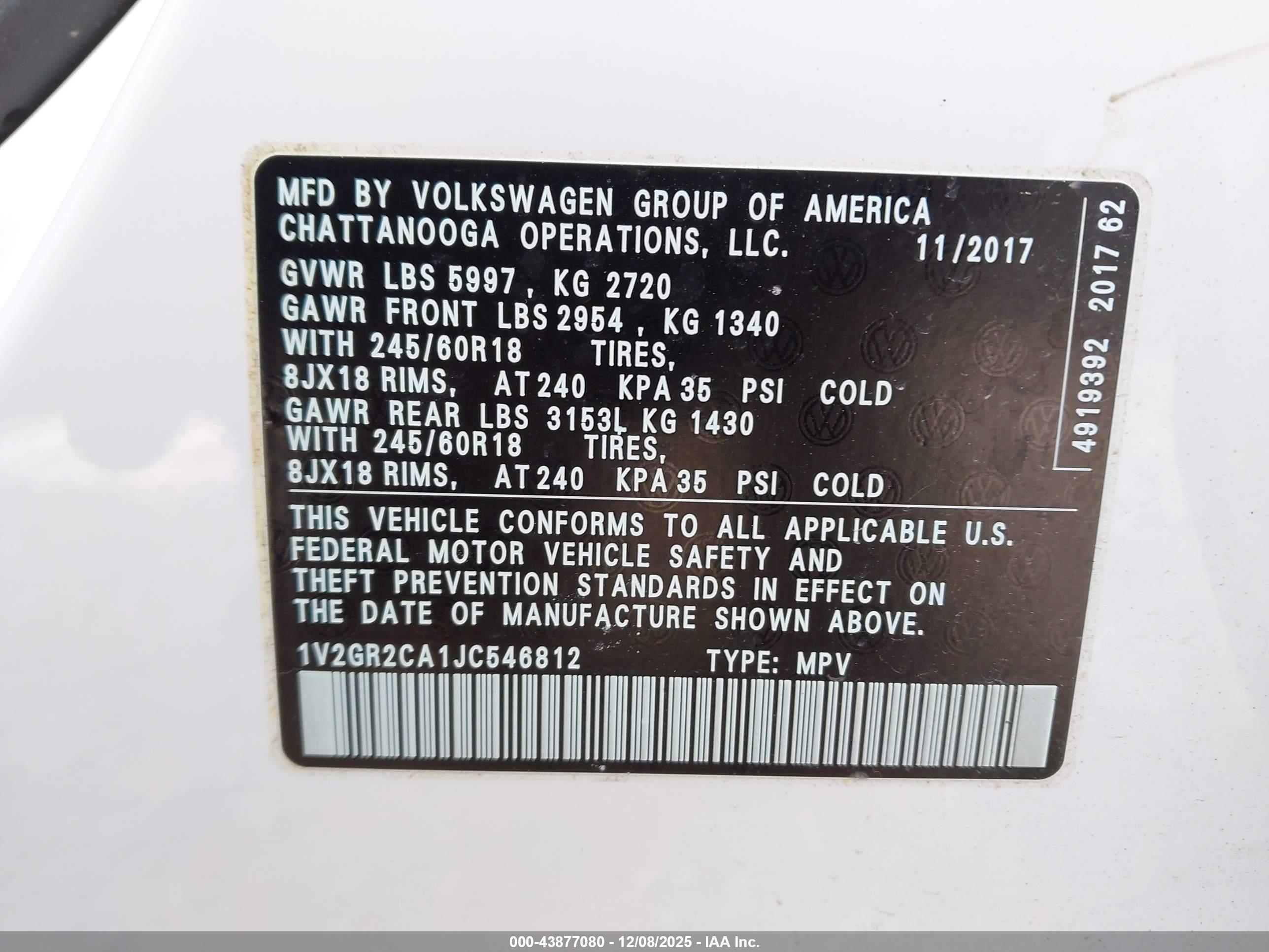 VOLKSWAGEN ATLAS image 9