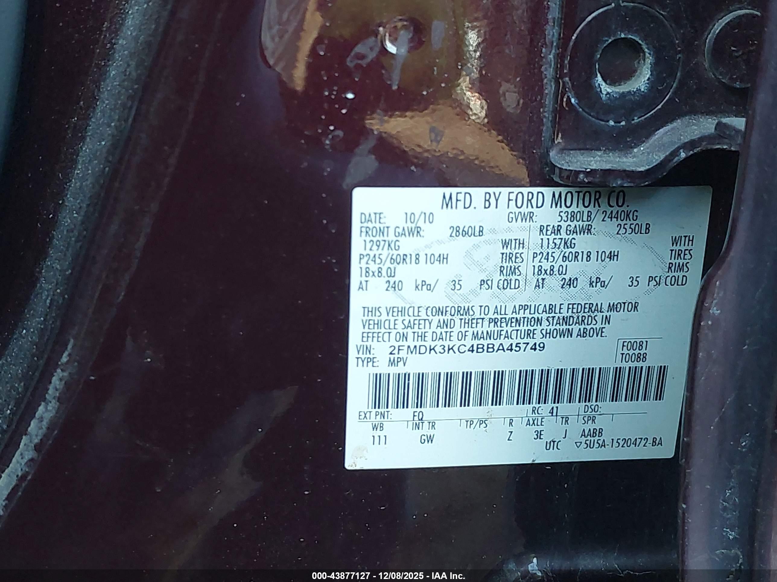 FORD EDGE image 9