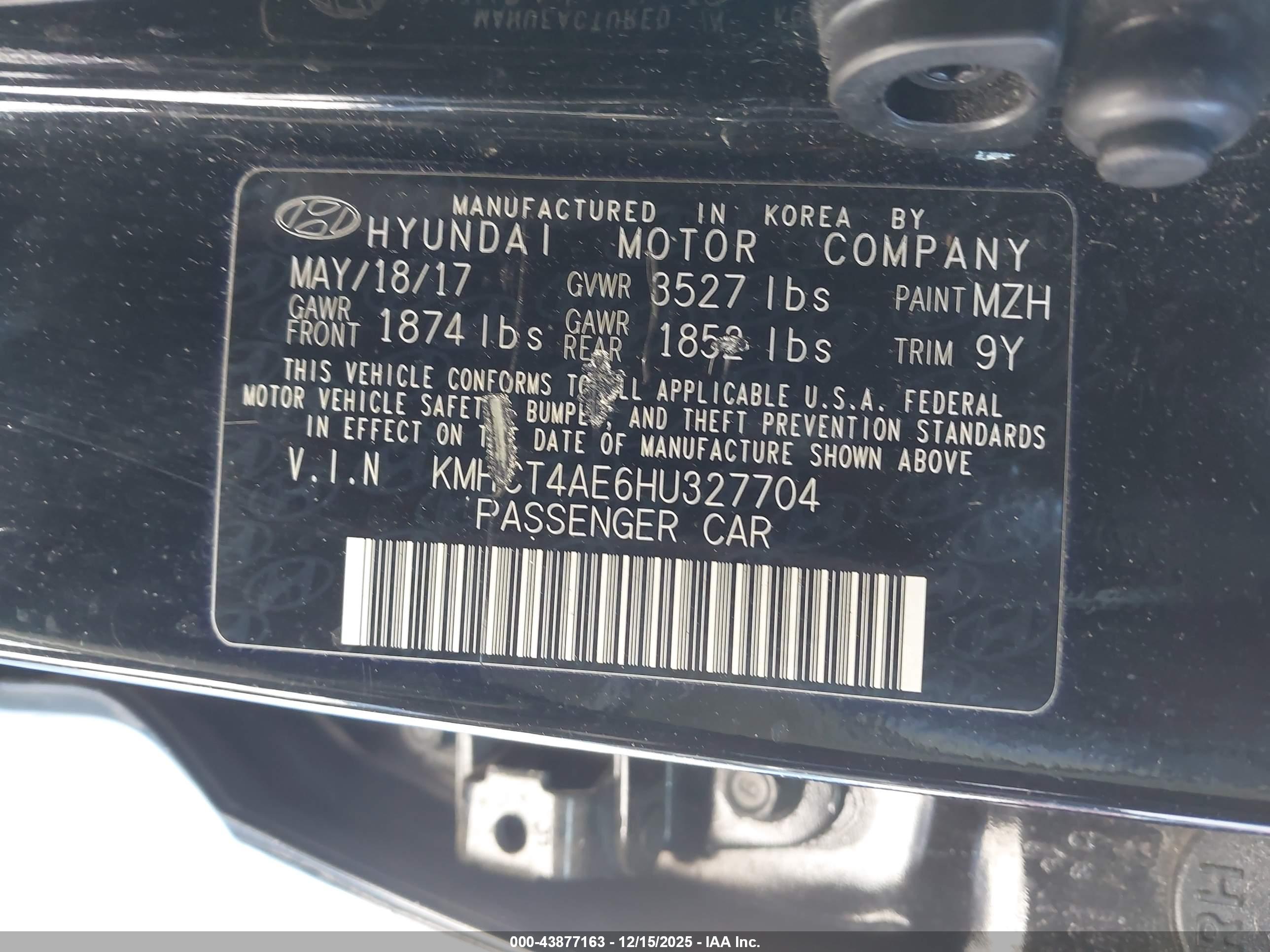 HYUNDAI ACCENT image 9