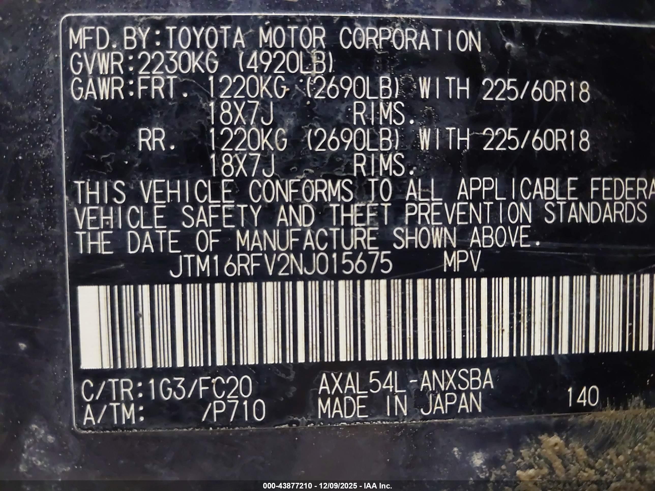 TOYOTA RAV4 image 9