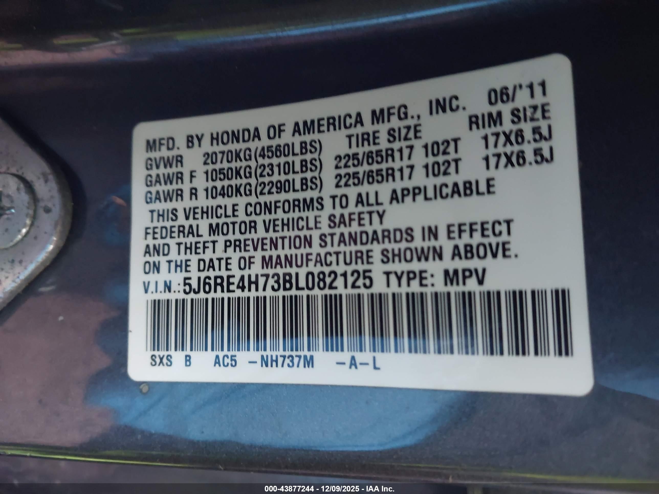 HONDA CR-V image 9
