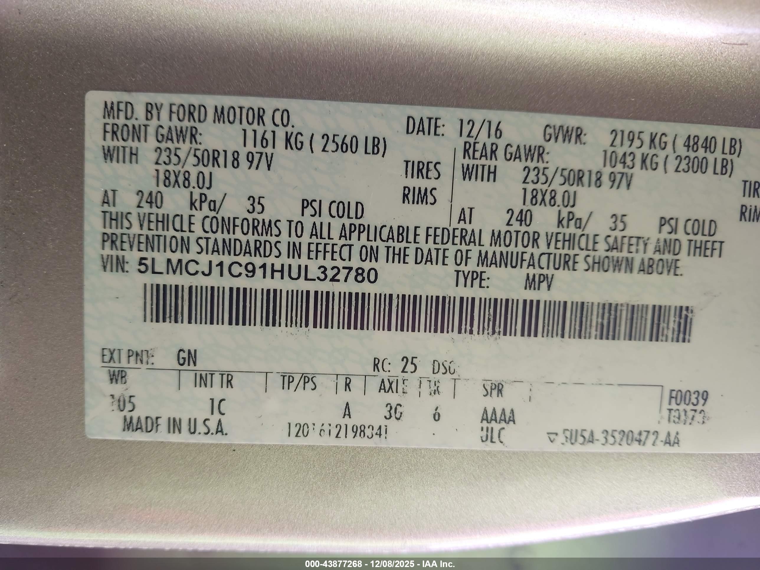 LINCOLN MKC image 9