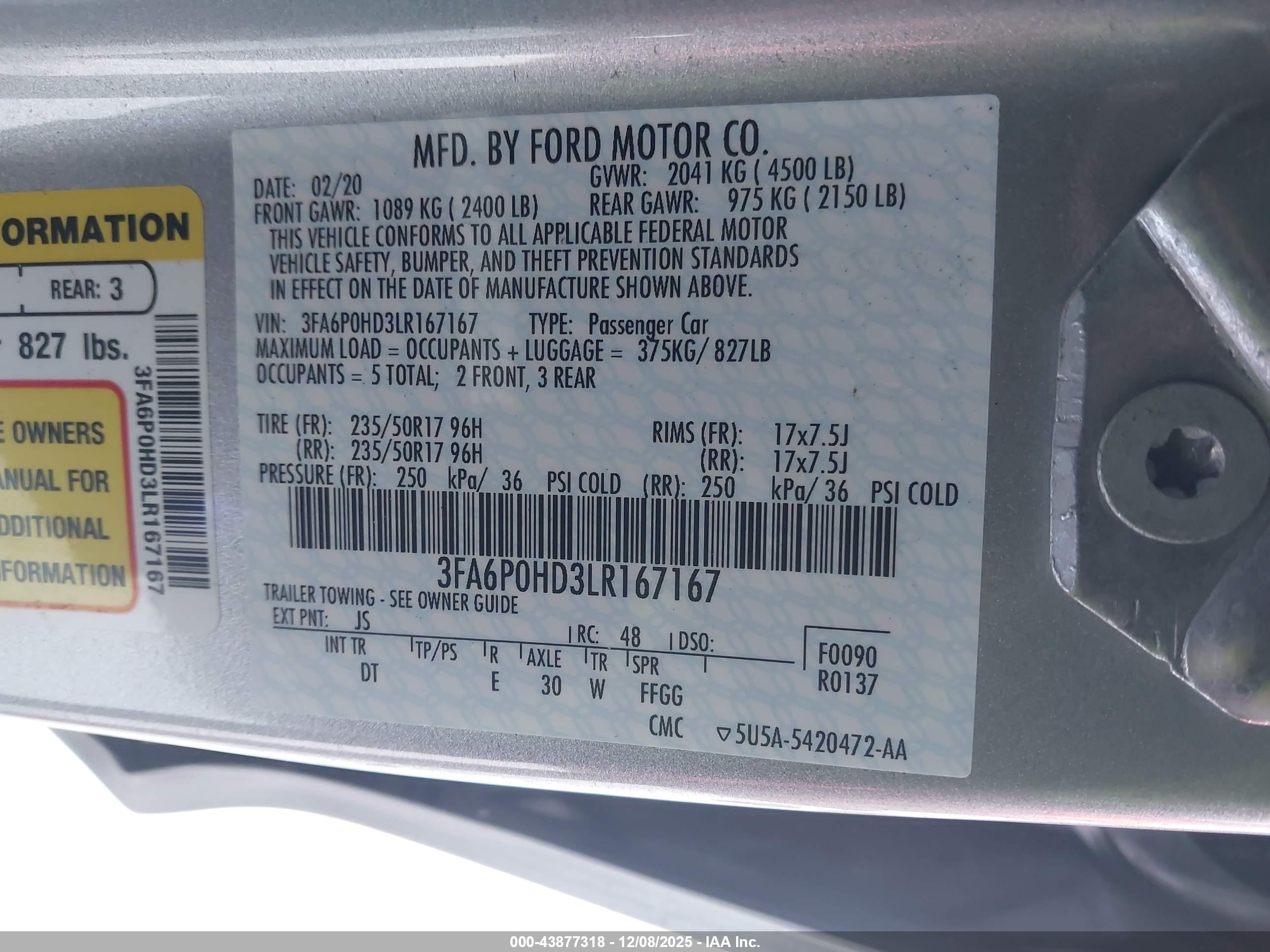 FORD FUSION image 9