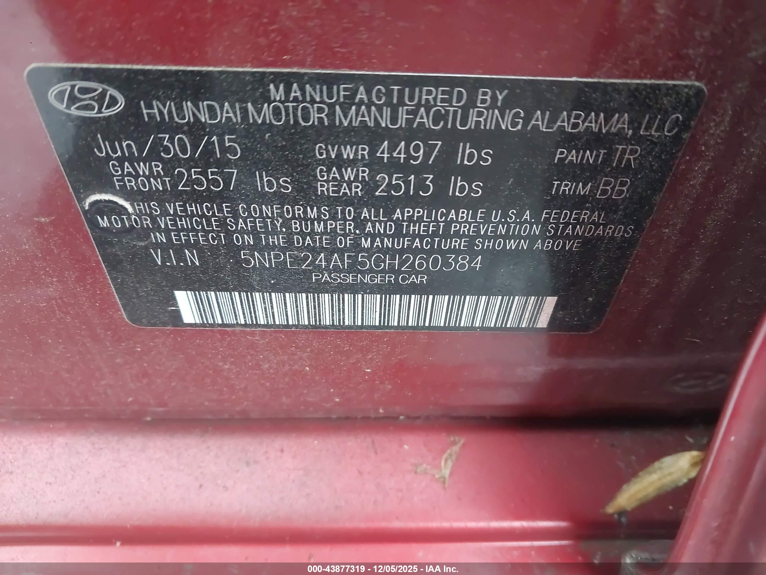 HYUNDAI SONATA image 9