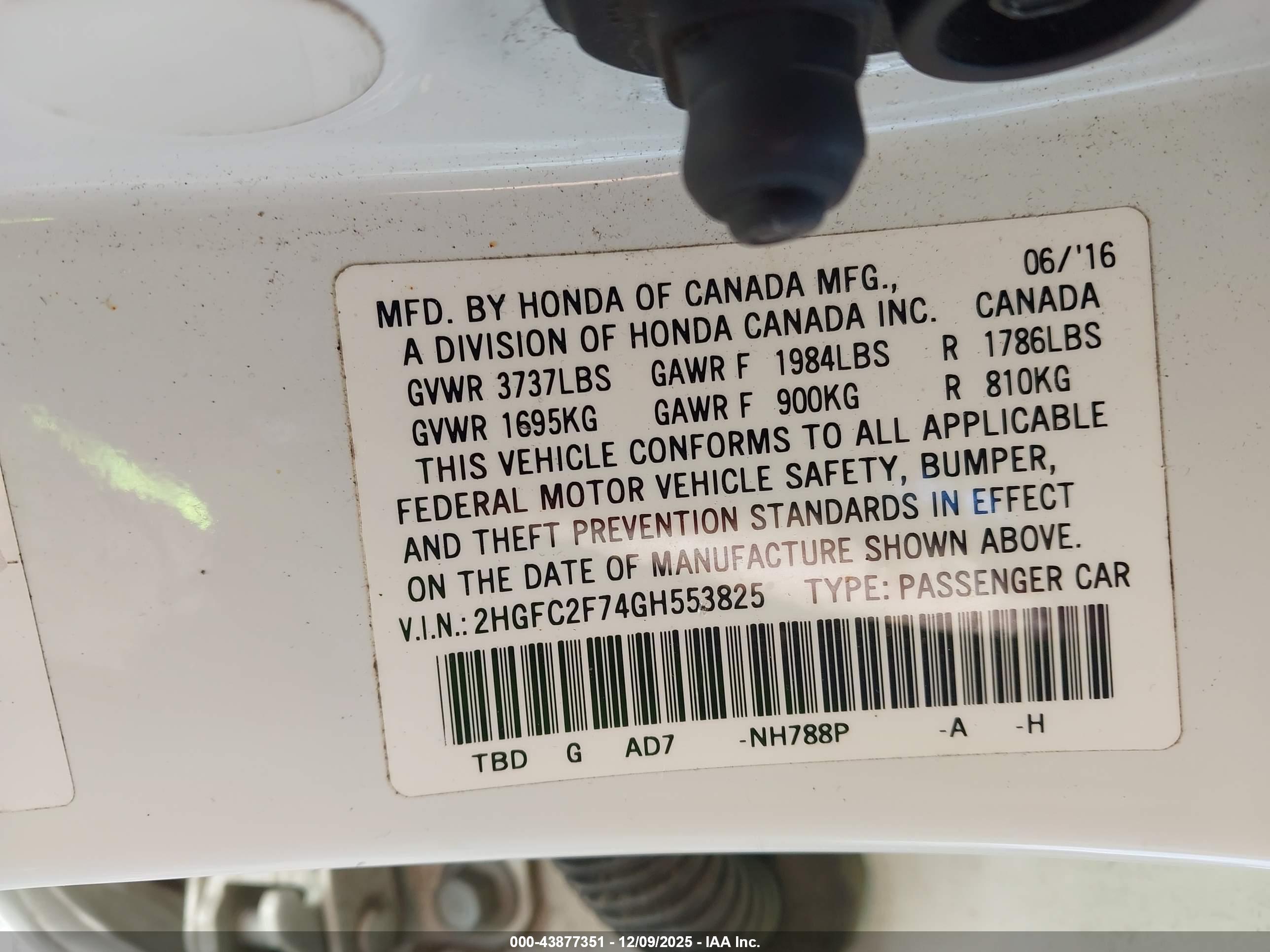 HONDA CIVIC image 9