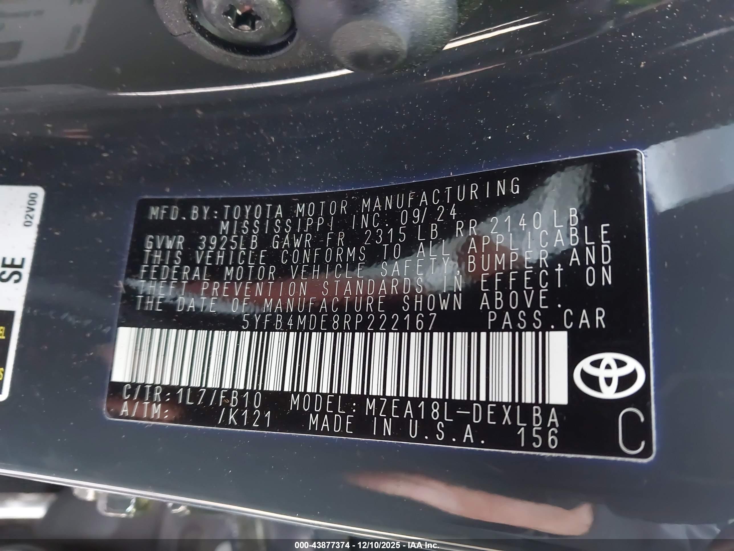 TOYOTA COROLLA image 9
