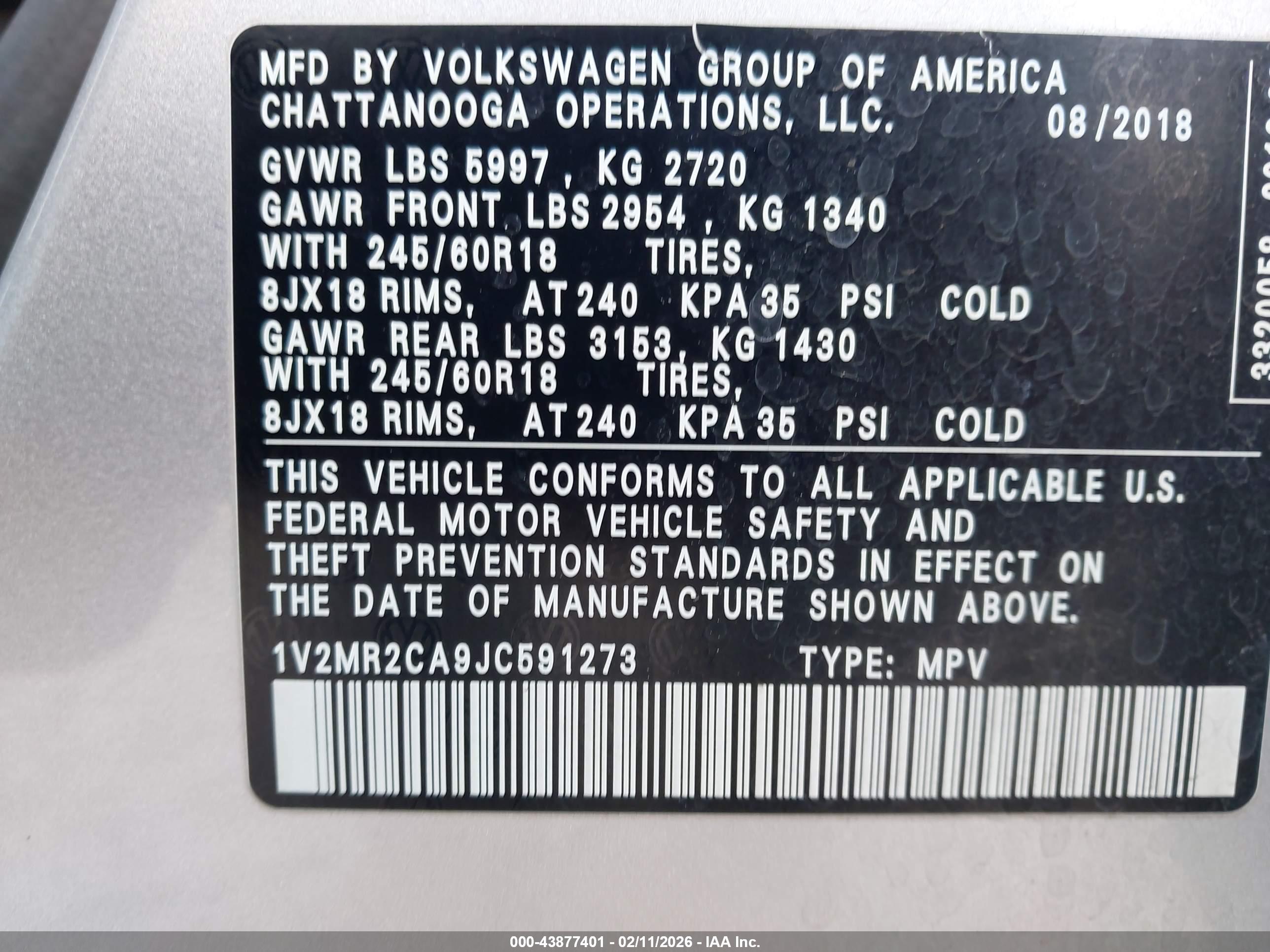 VOLKSWAGEN ATLAS image 9