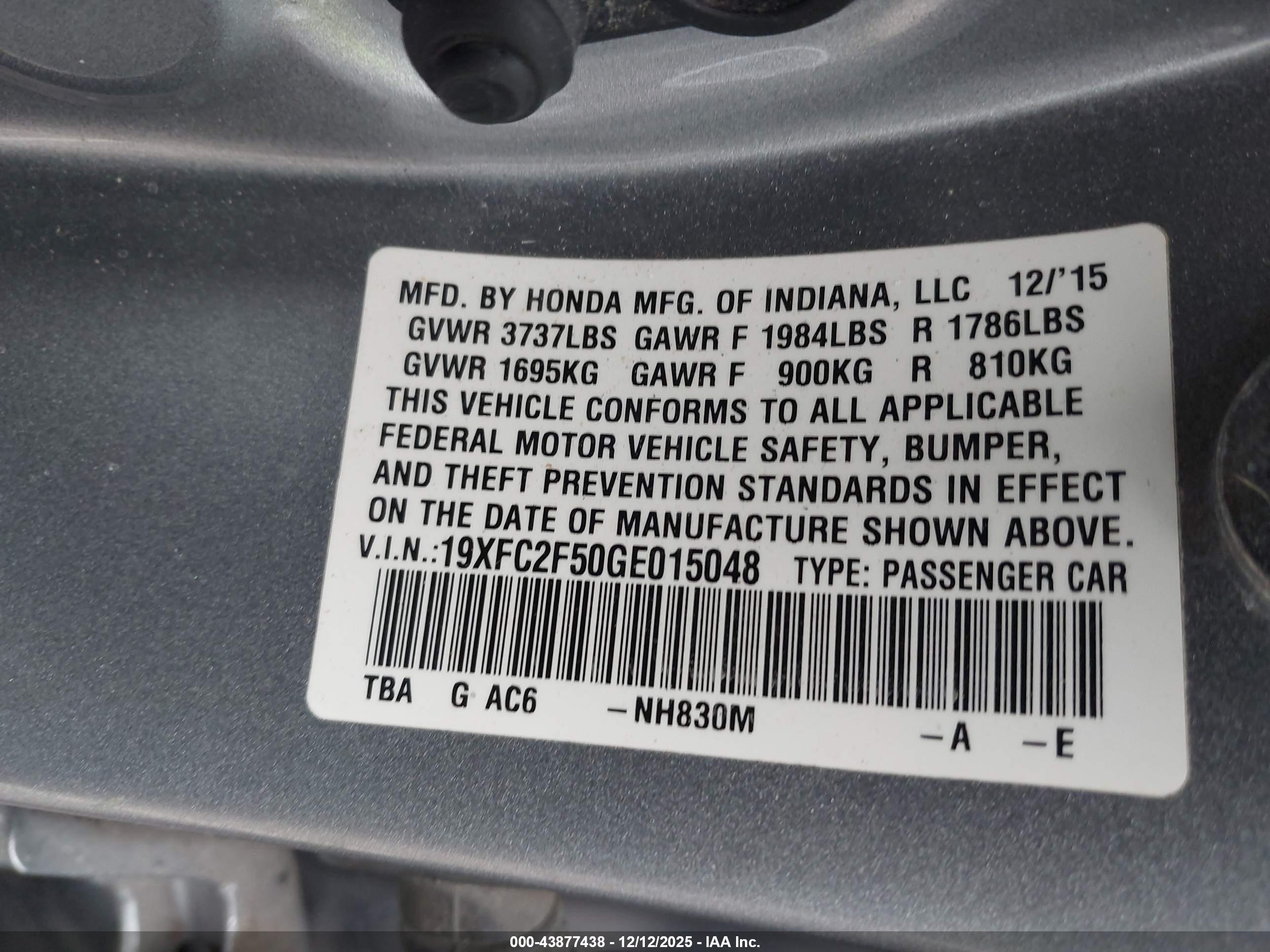 HONDA CIVIC image 9