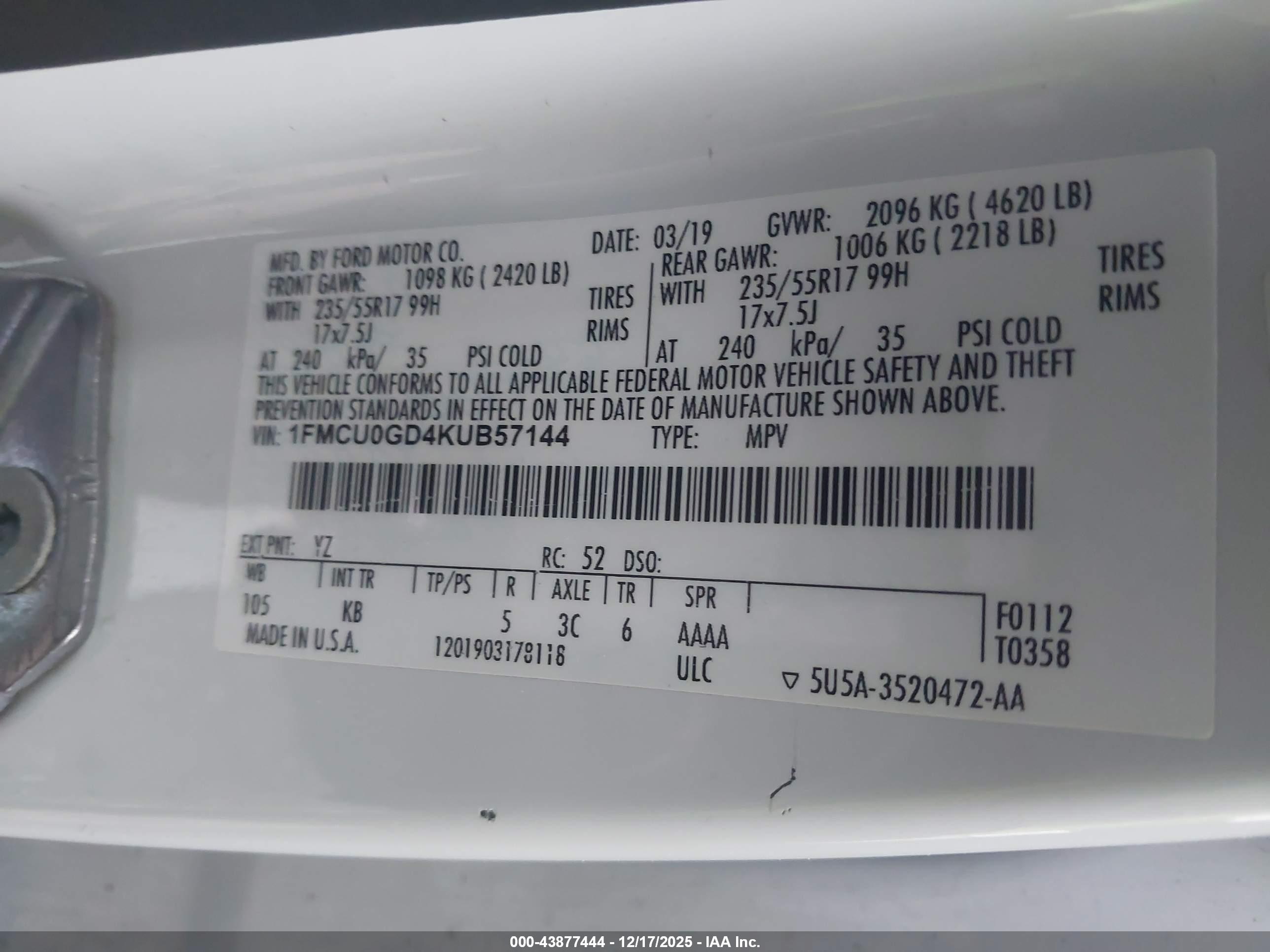 FORD ESCAPE image 9