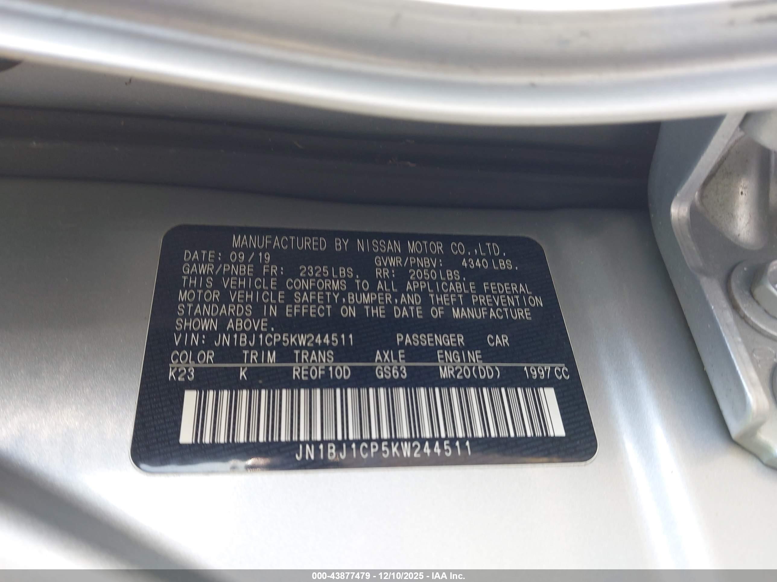 NISSAN ROGUE image 9