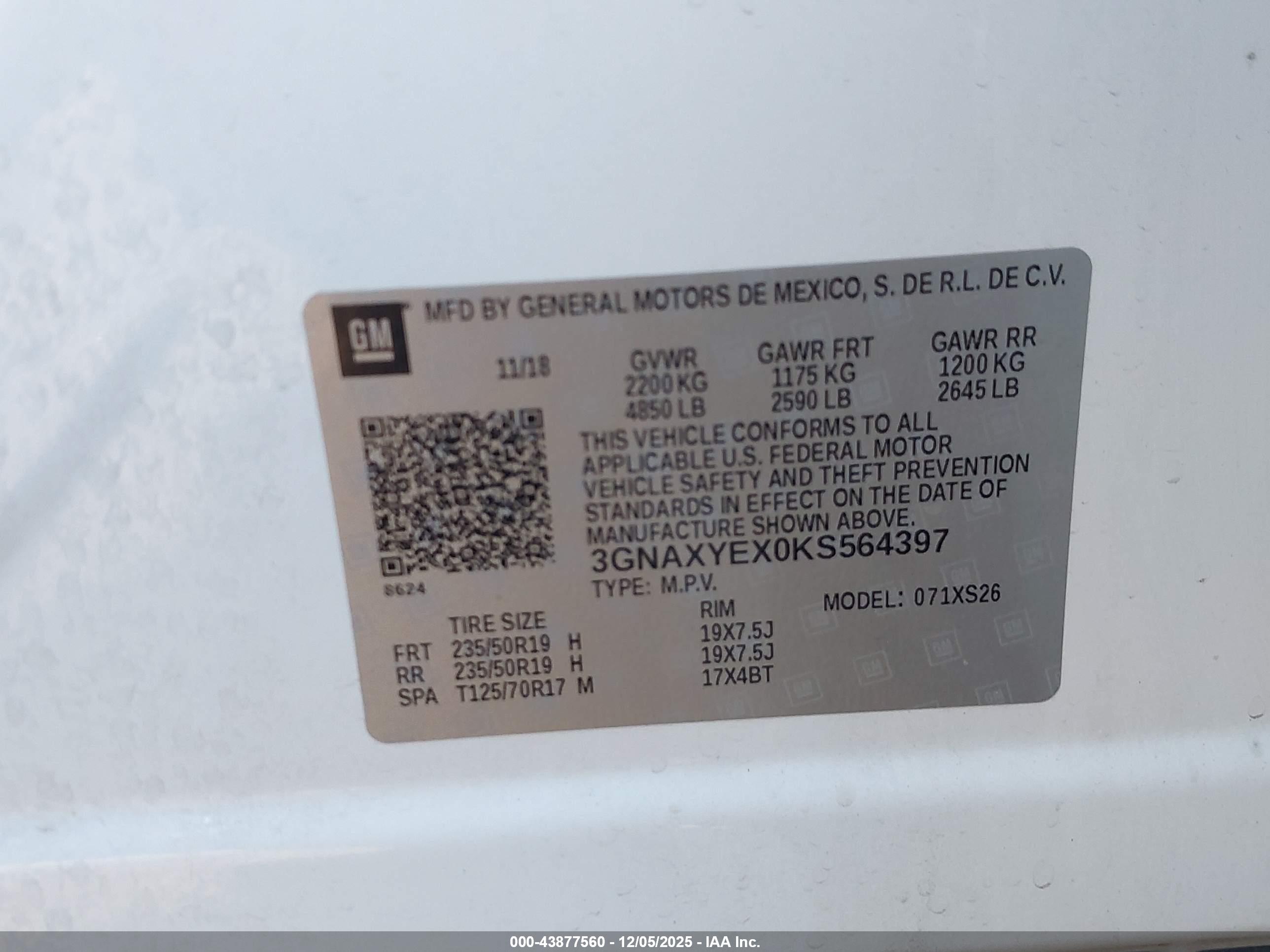 CHEVROLET EQUINOX image 9