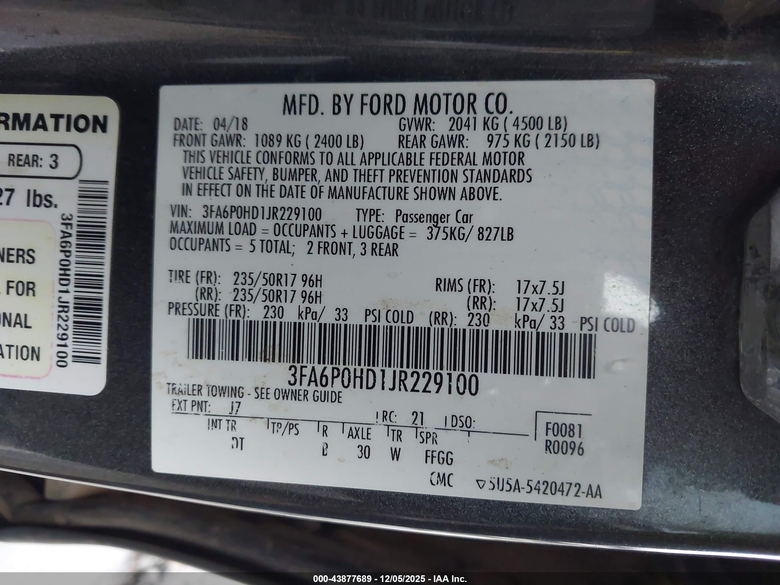 FORD FUSION image 9