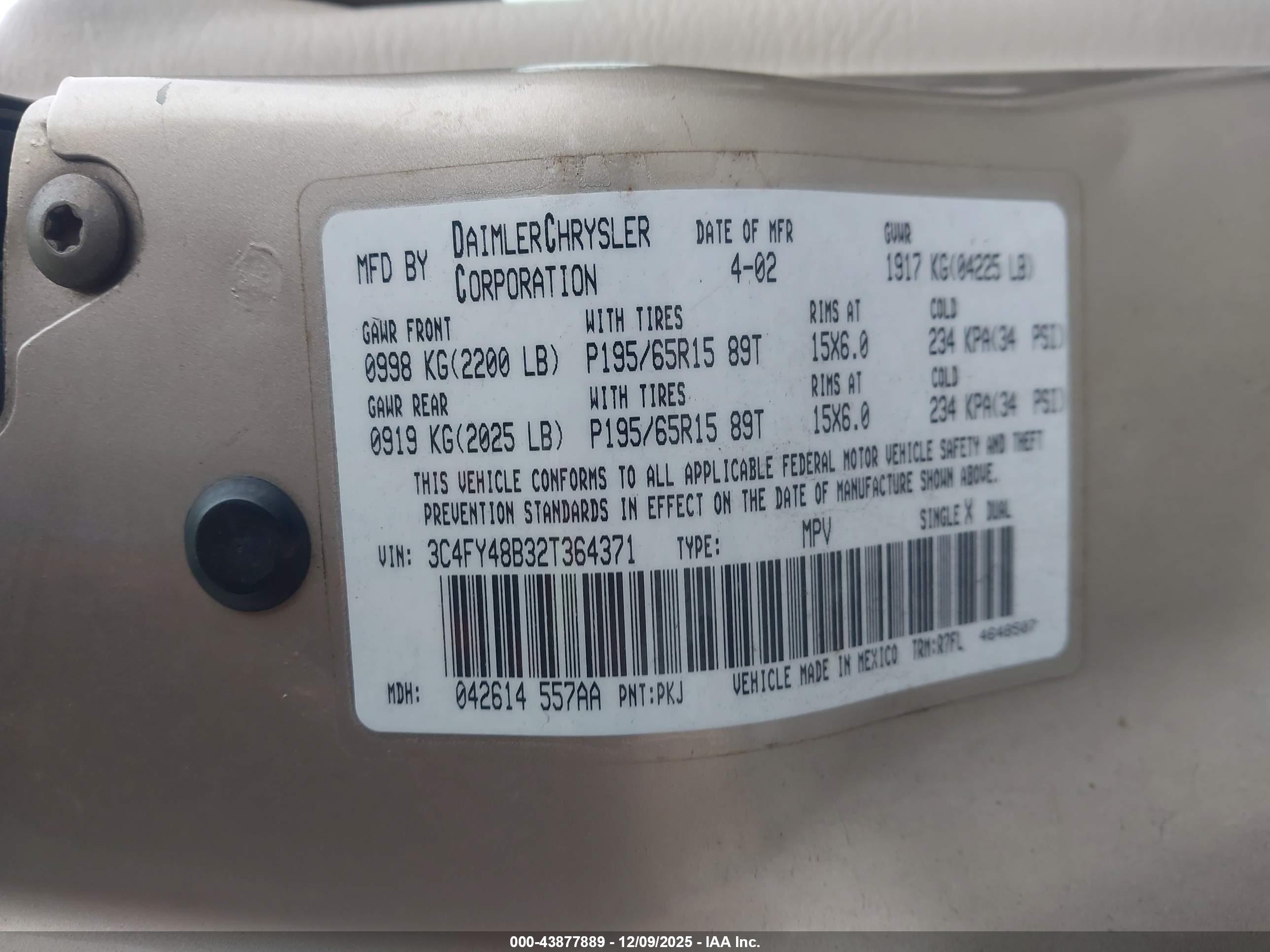 CHRYSLER PT image 9