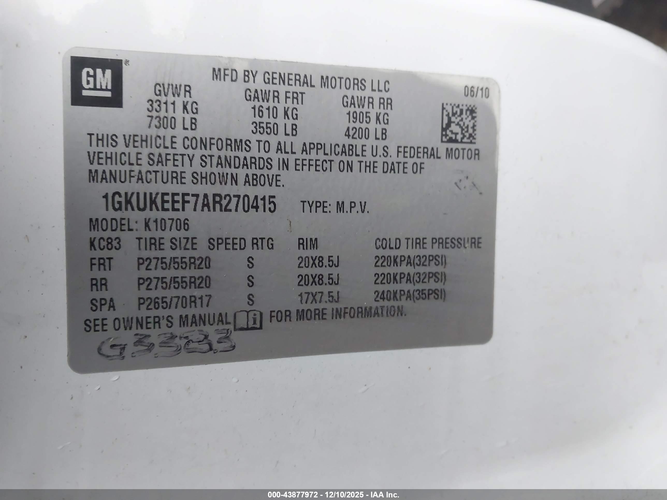 GMC YUKON image 9
