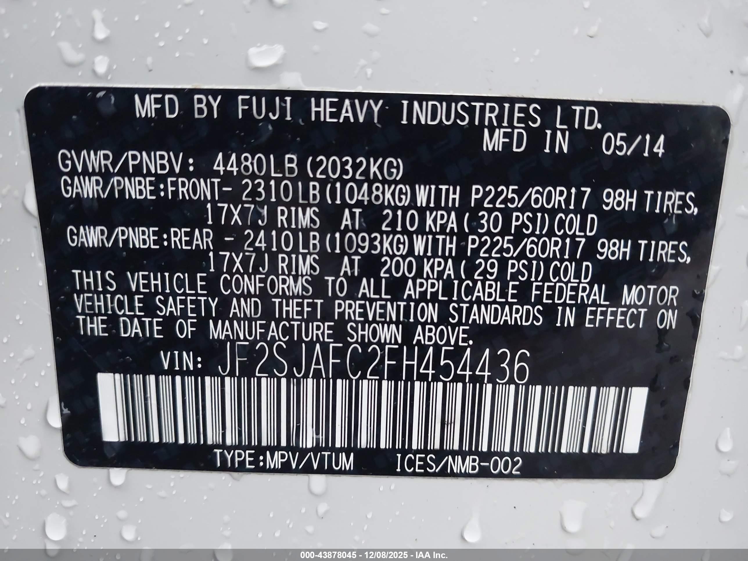 SUBARU FORESTER image 9