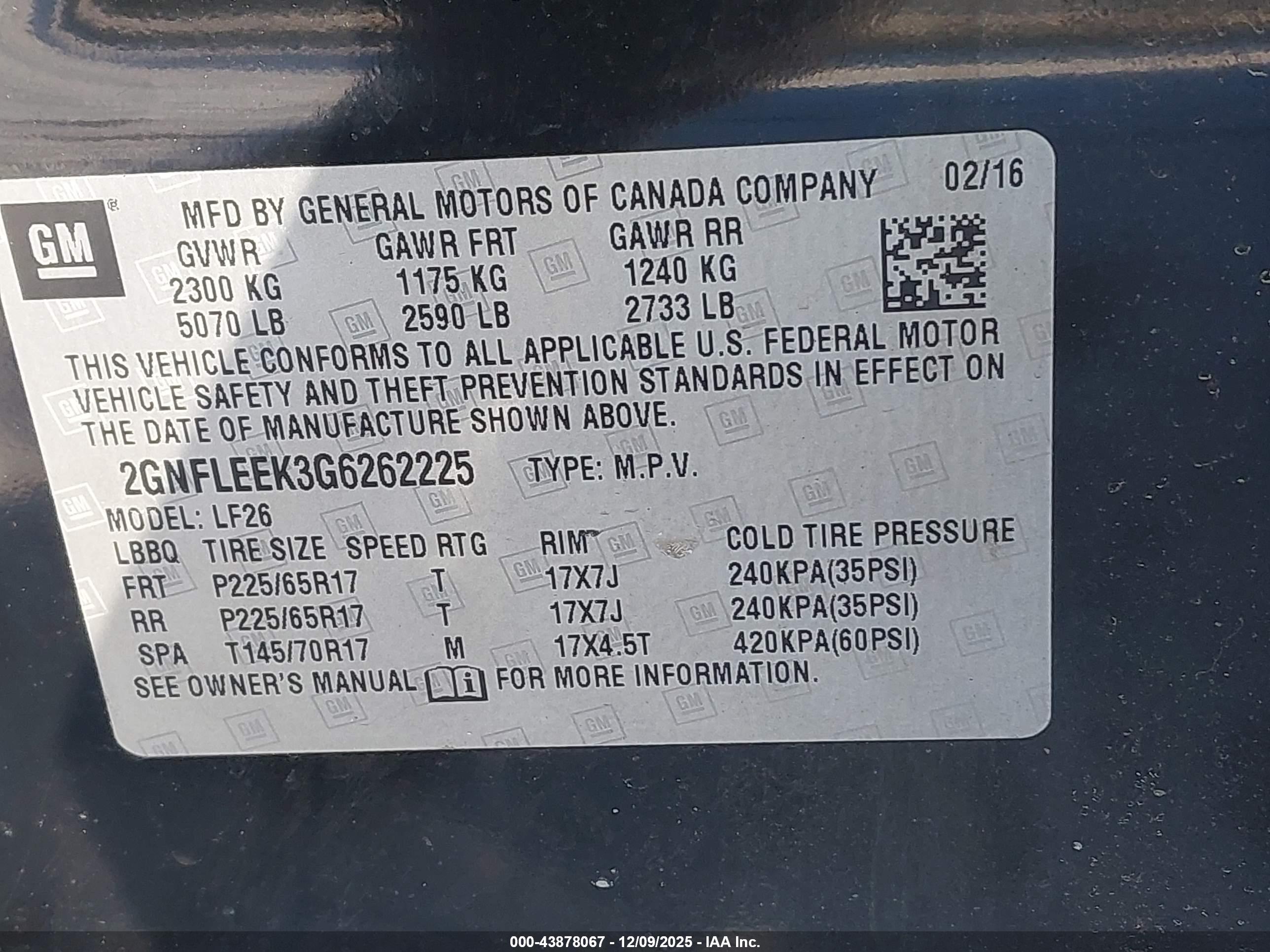 CHEVROLET EQUINOX image 9
