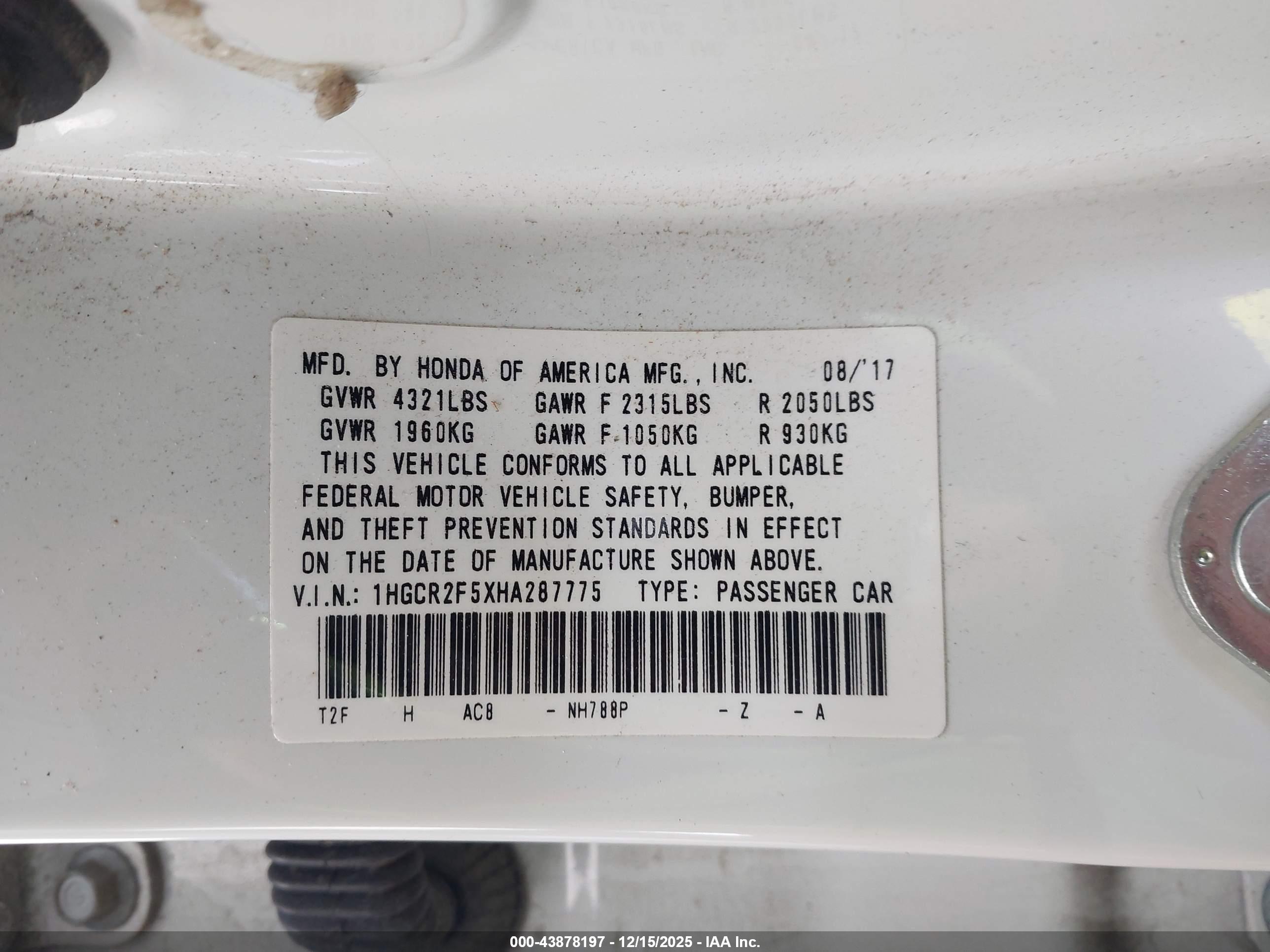 HONDA ACCORD image 9