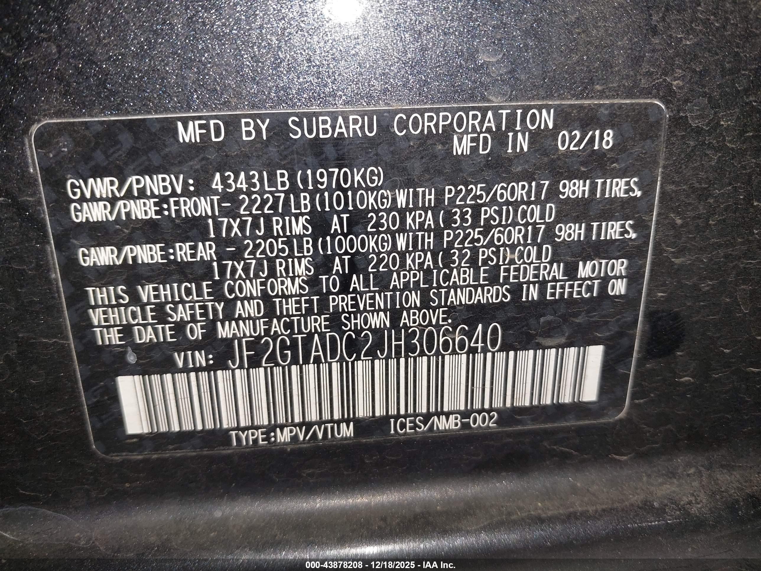 SUBARU CROSSTREK image 9