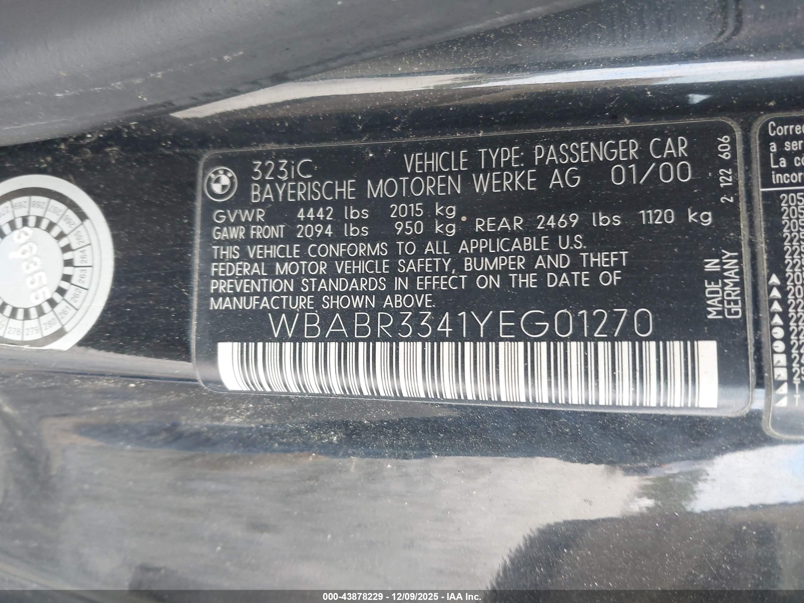 BMW 323CI image 9