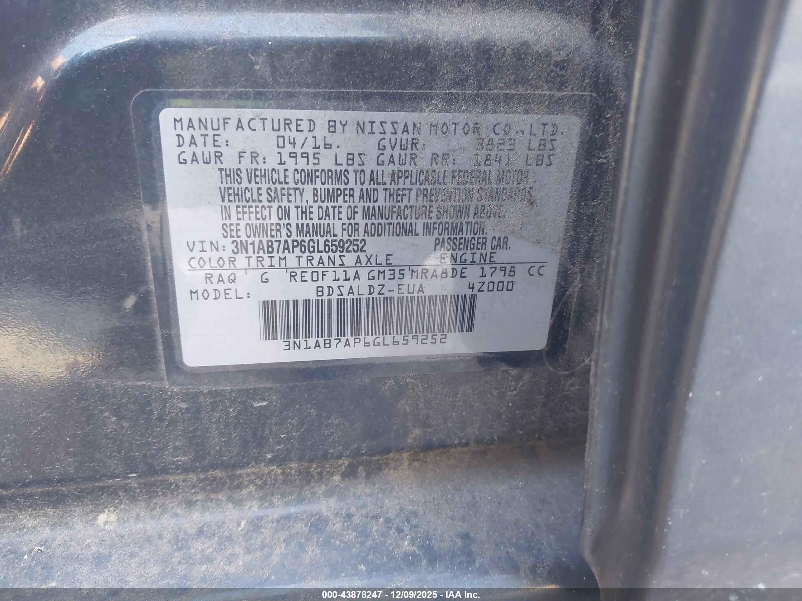 NISSAN SENTRA image 9