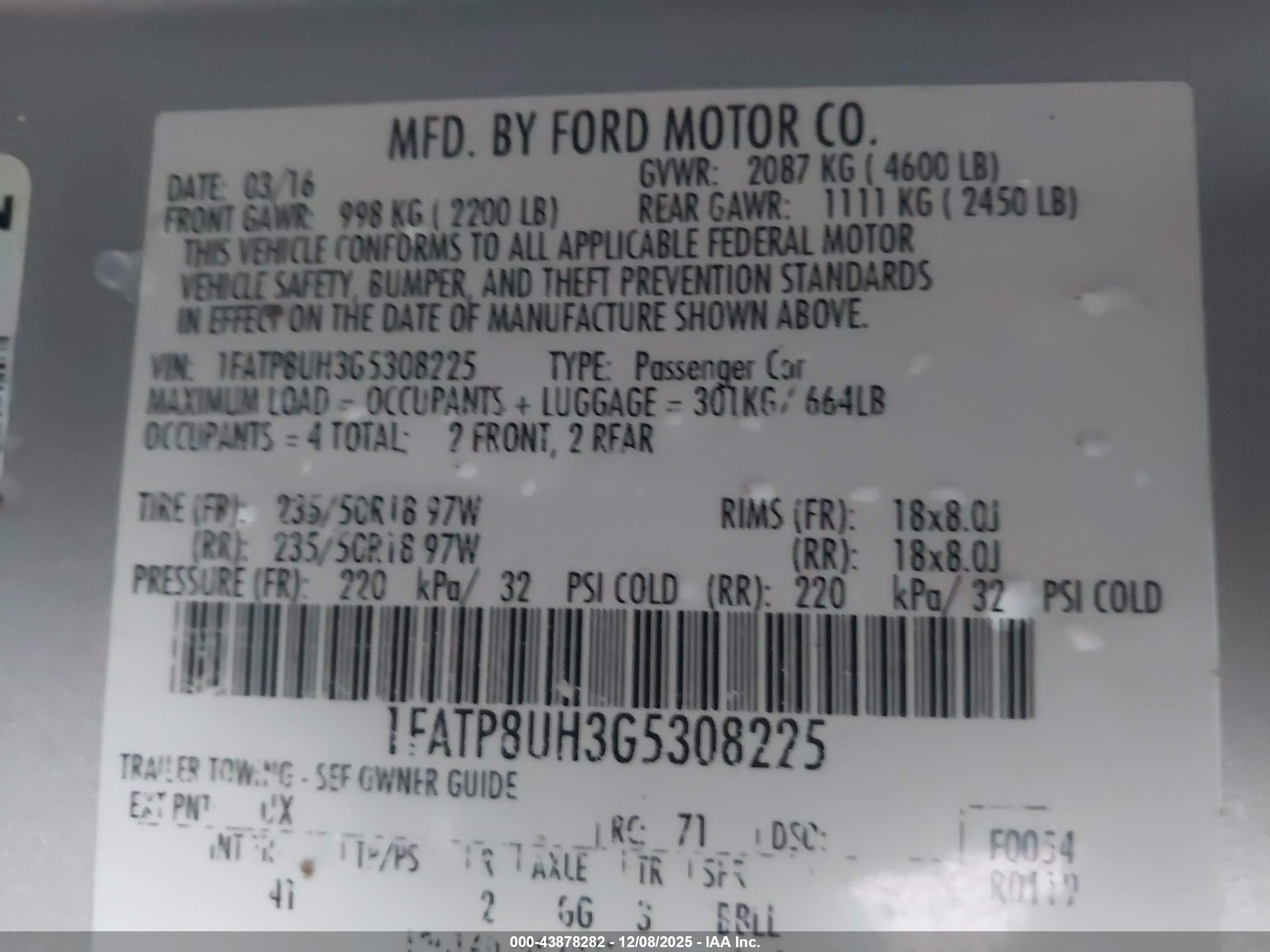 FORD MUSTANG image 9