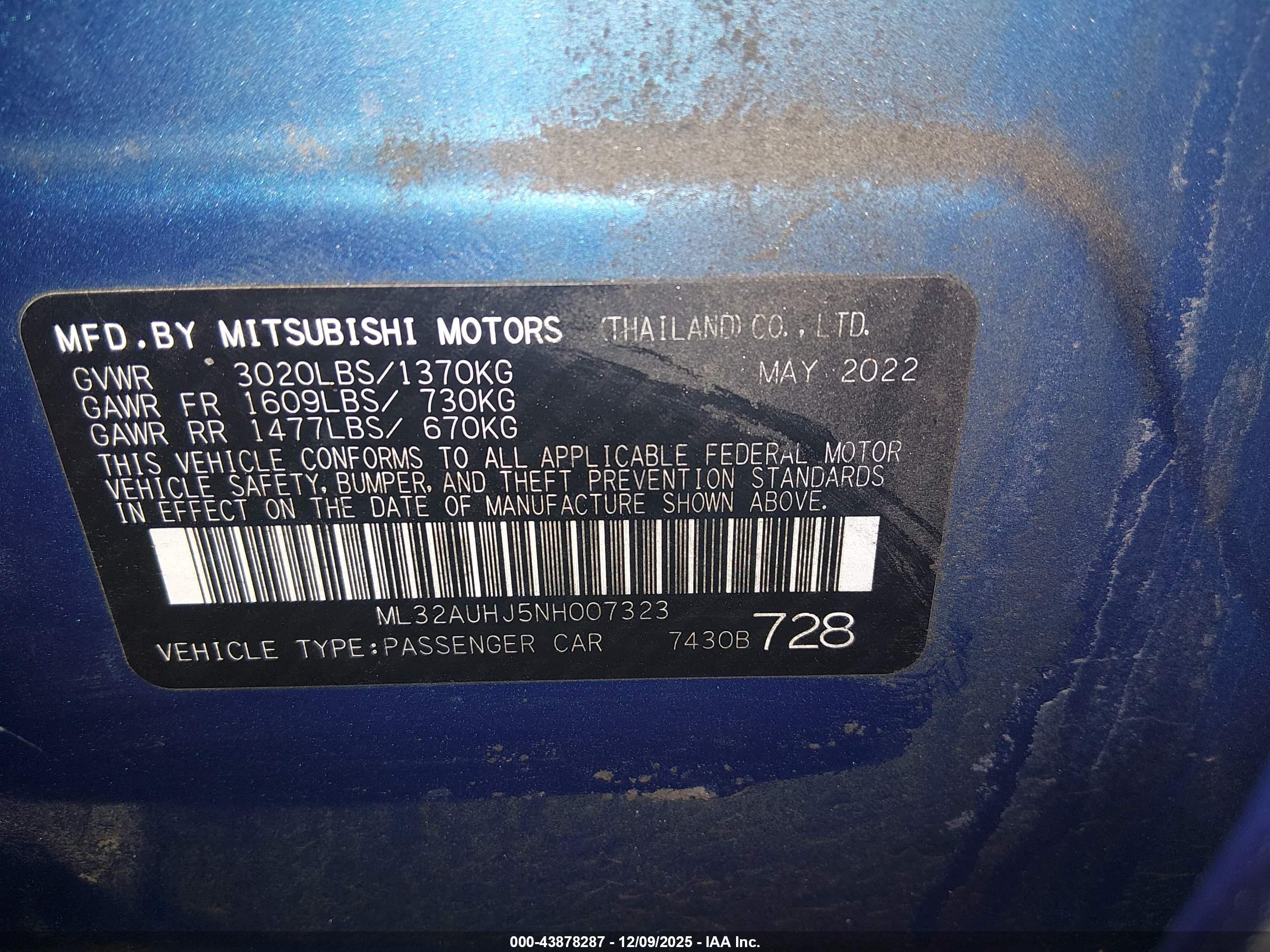 MITSUBISHI MIRAGE image 9