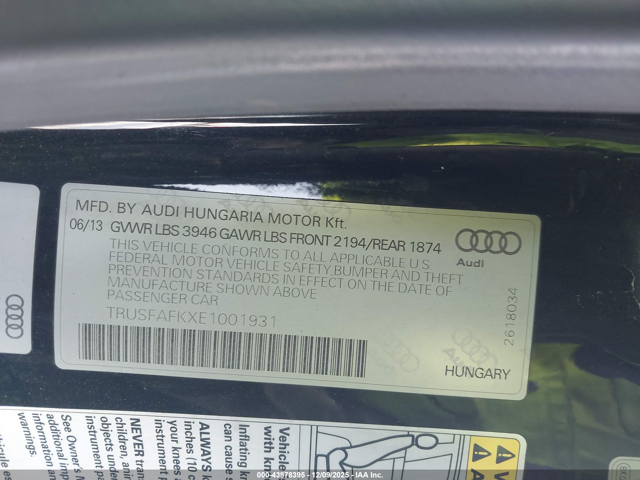 AUDI TT image 9