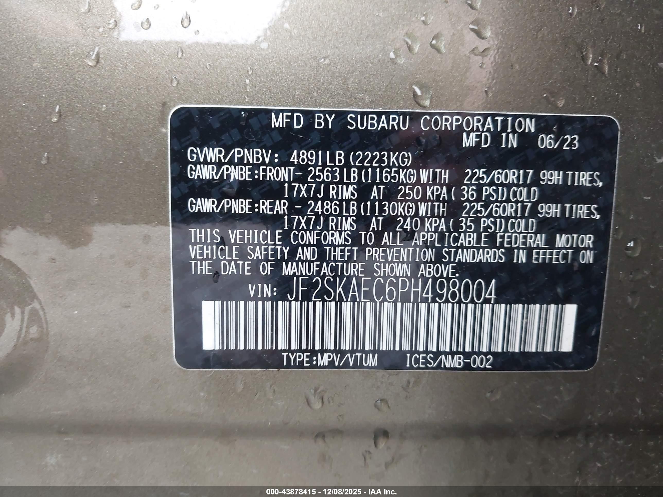 SUBARU FORESTER image 9