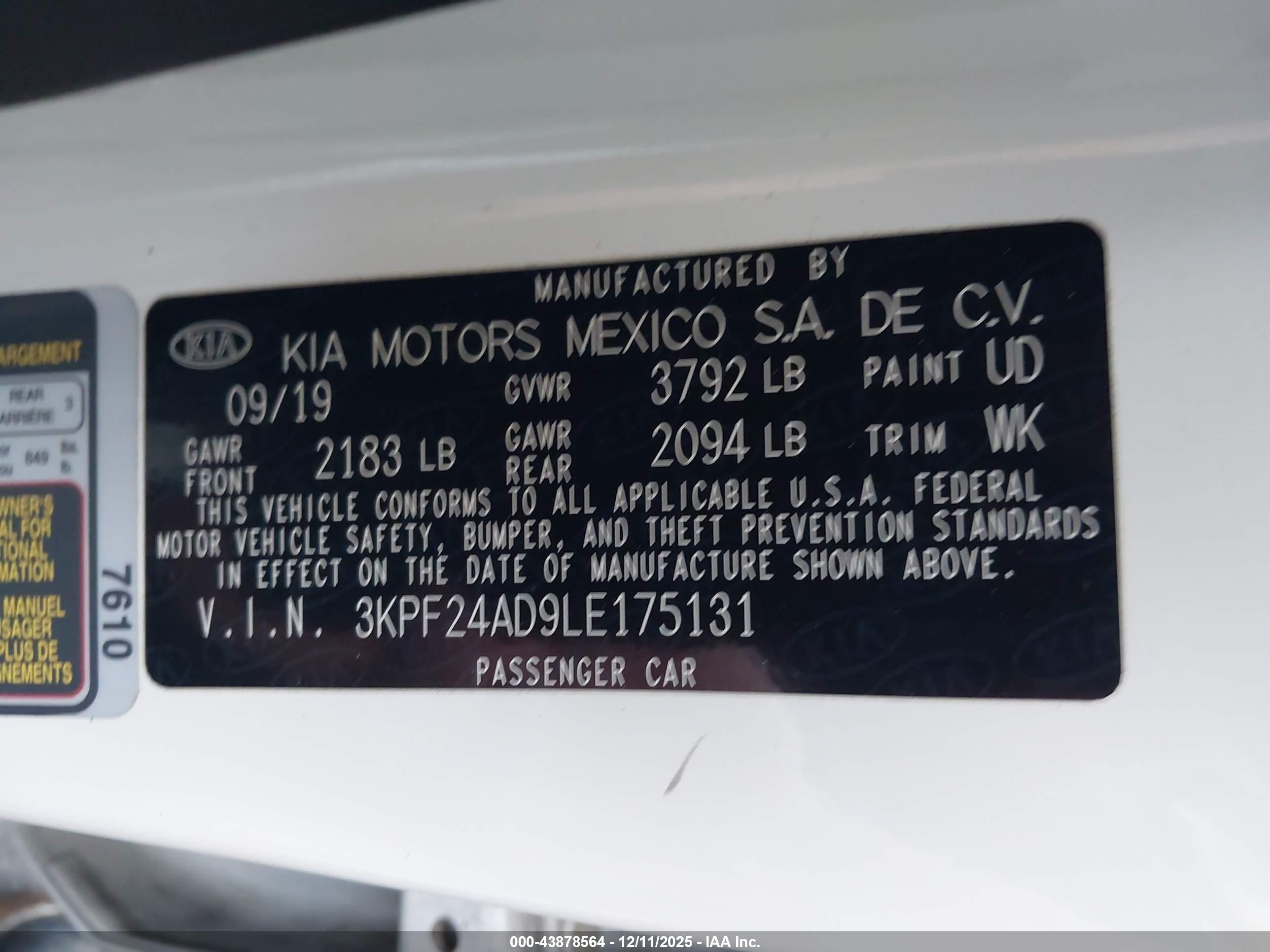 KIA FORTE image 9