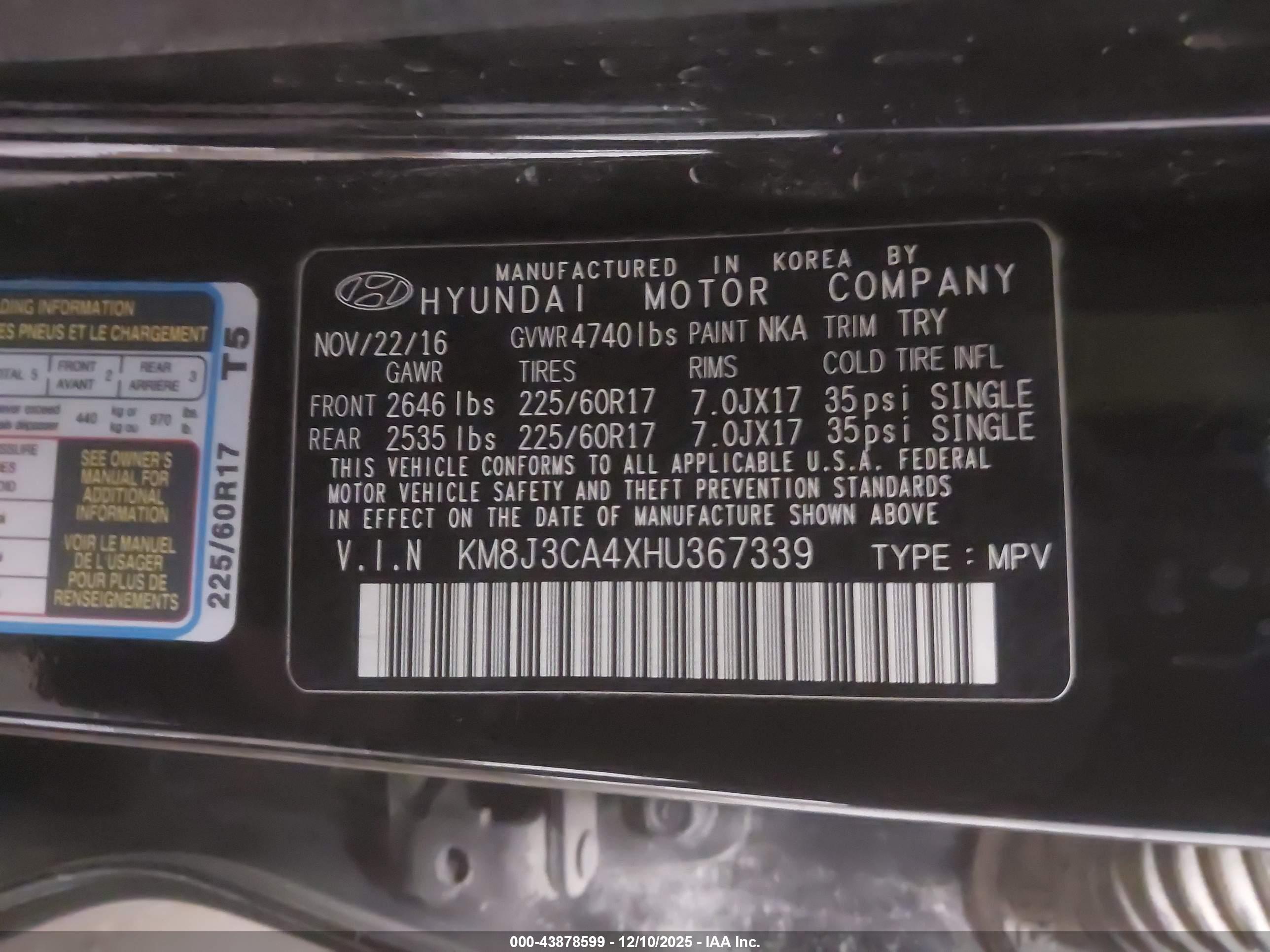 HYUNDAI TUCSON image 9