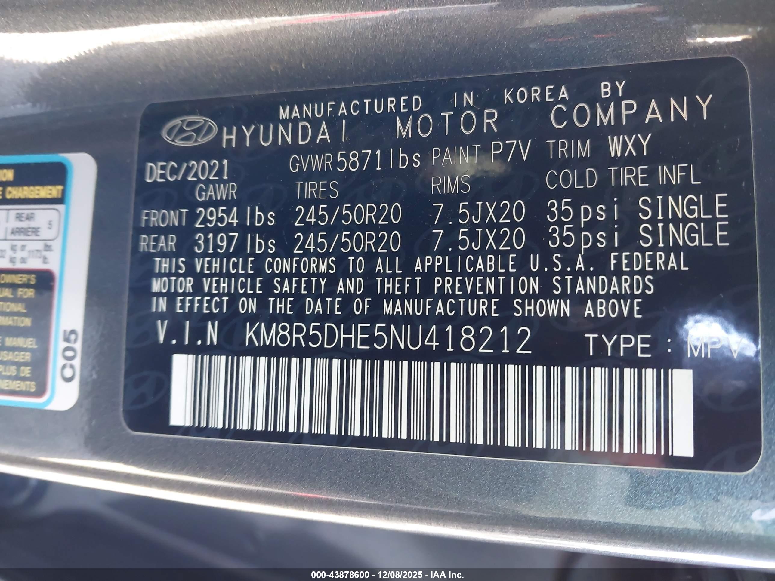 HYUNDAI PALISADE image 9