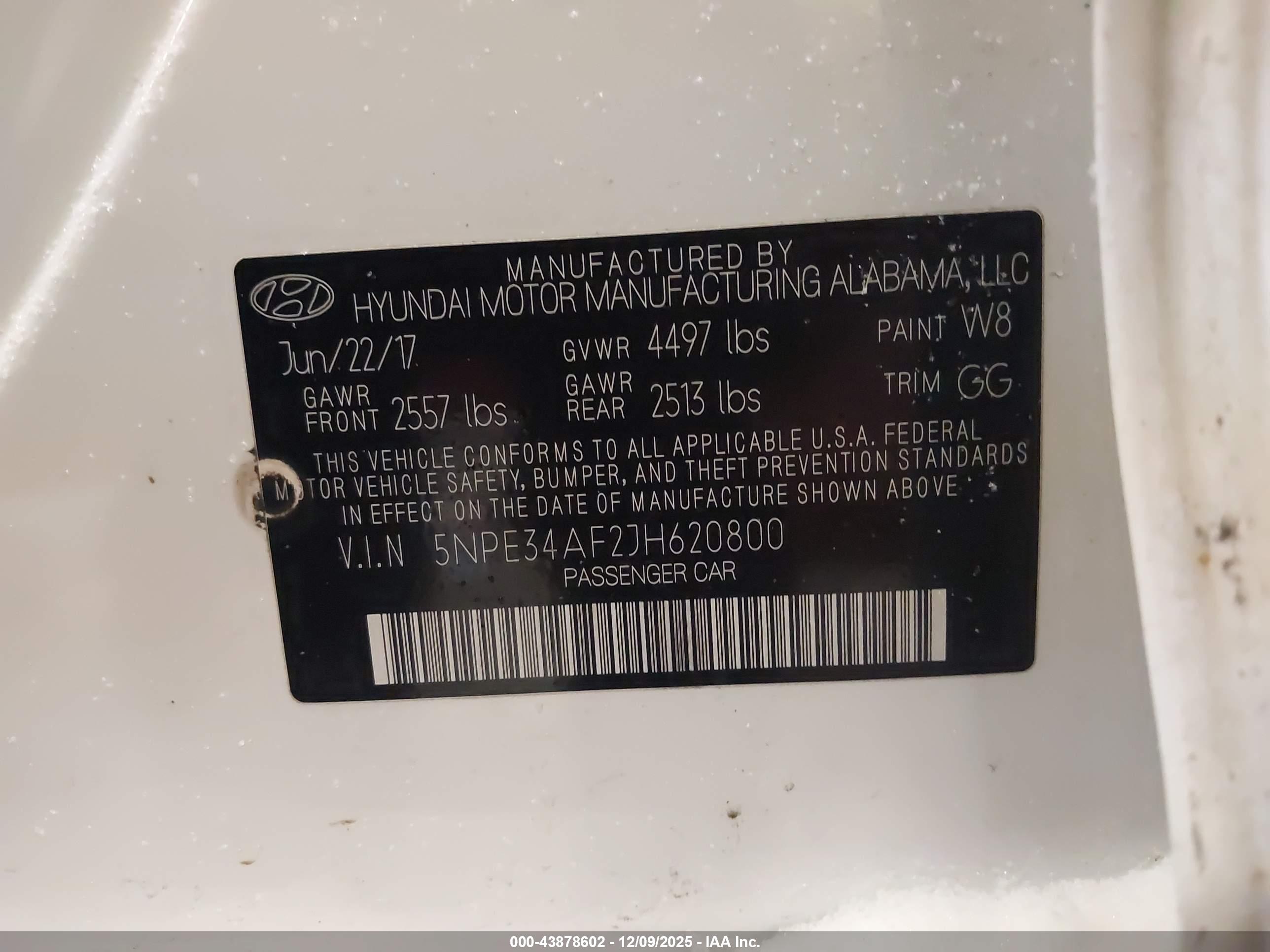 HYUNDAI SONATA image 9