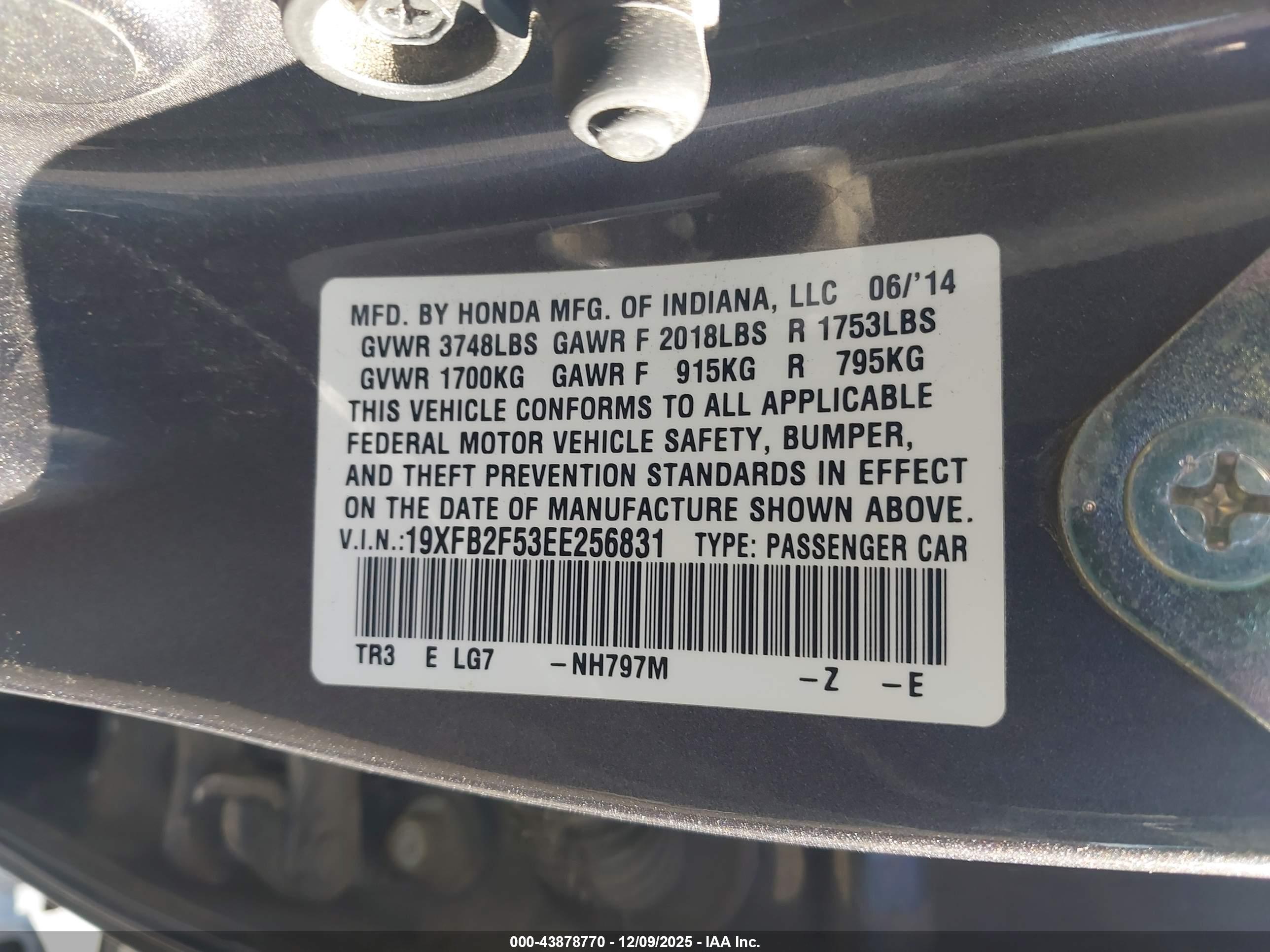 HONDA CIVIC image 9