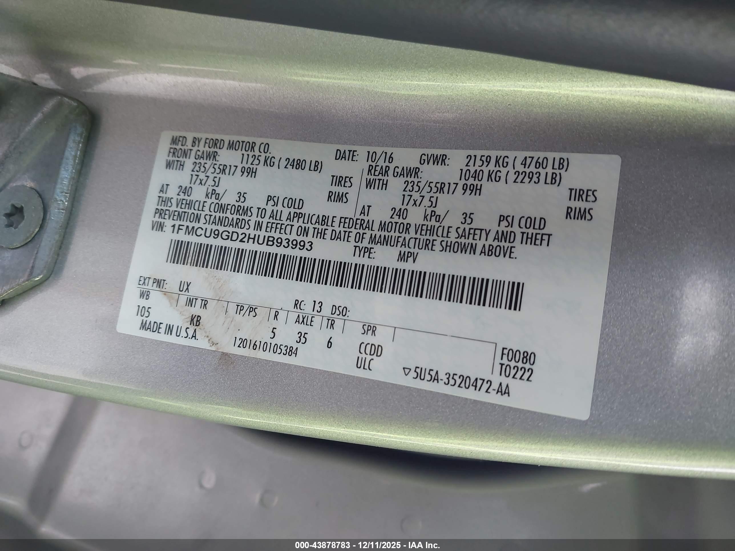 FORD ESCAPE image 9