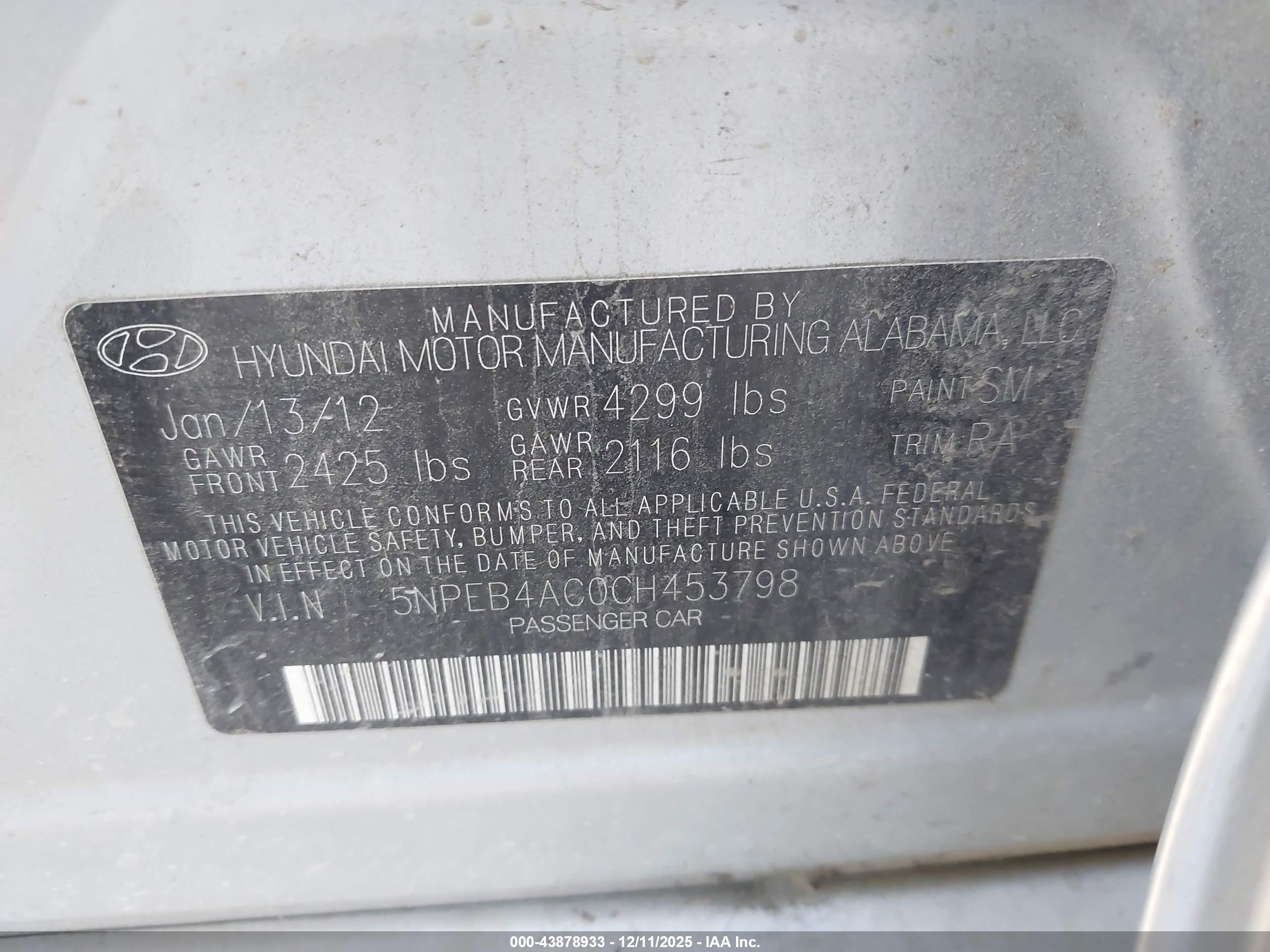 HYUNDAI SONATA image 9