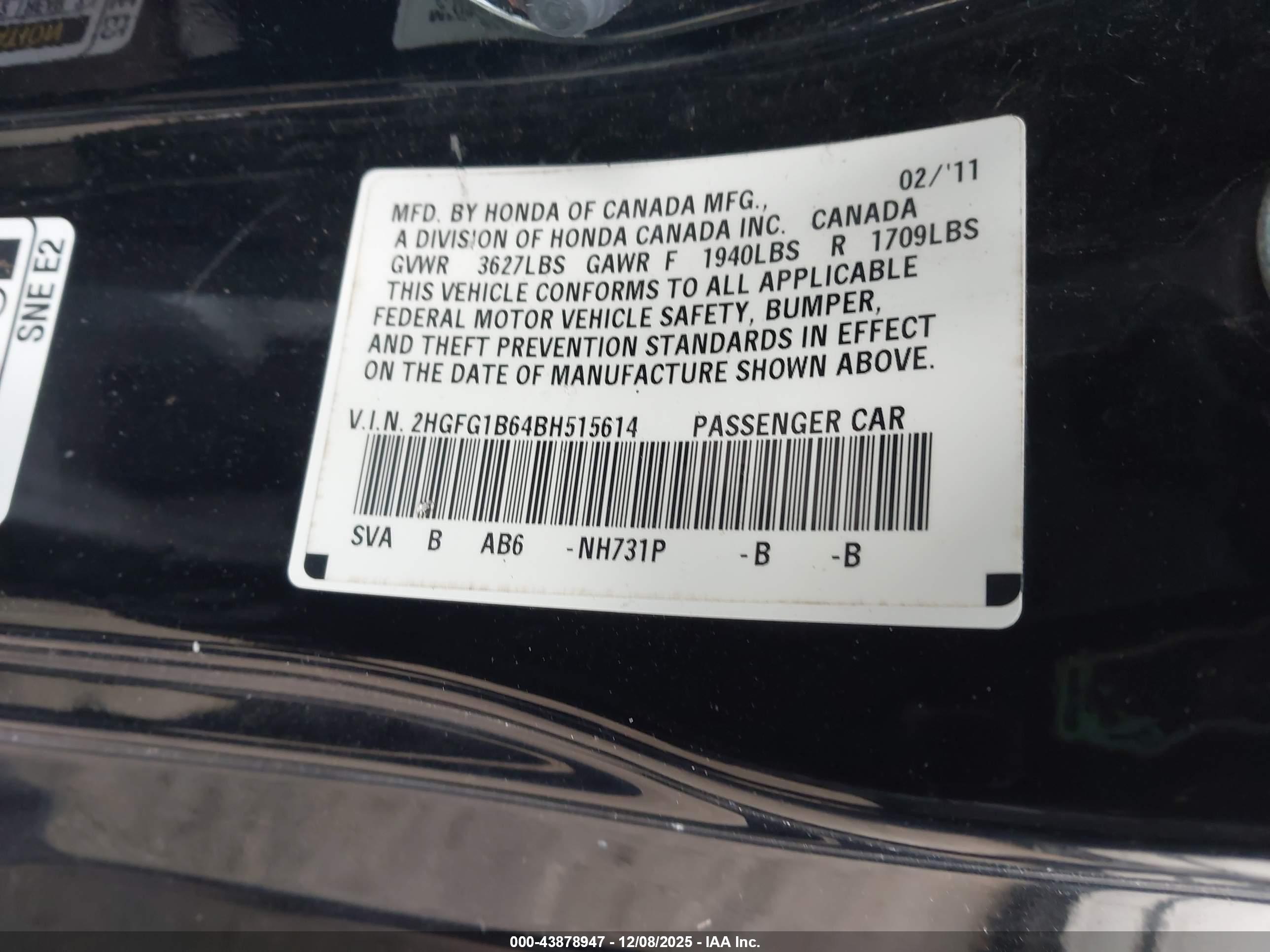 HONDA CIVIC image 9
