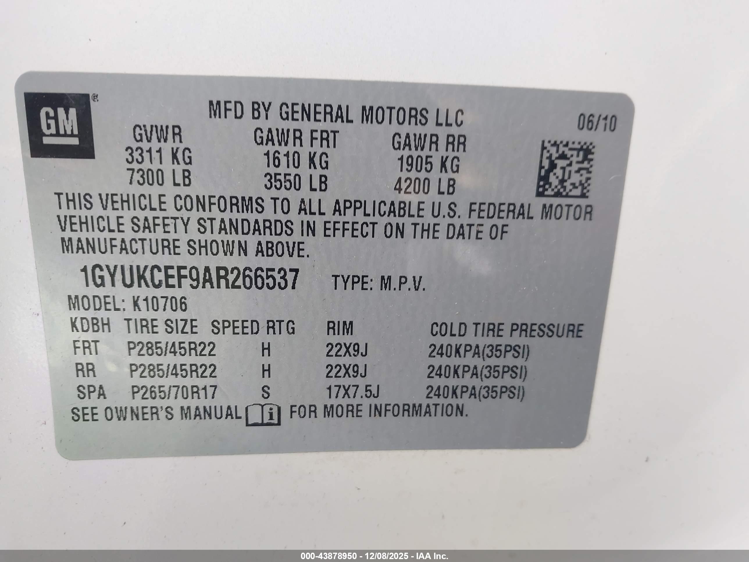 CADILLAC ESCALADE image 9
