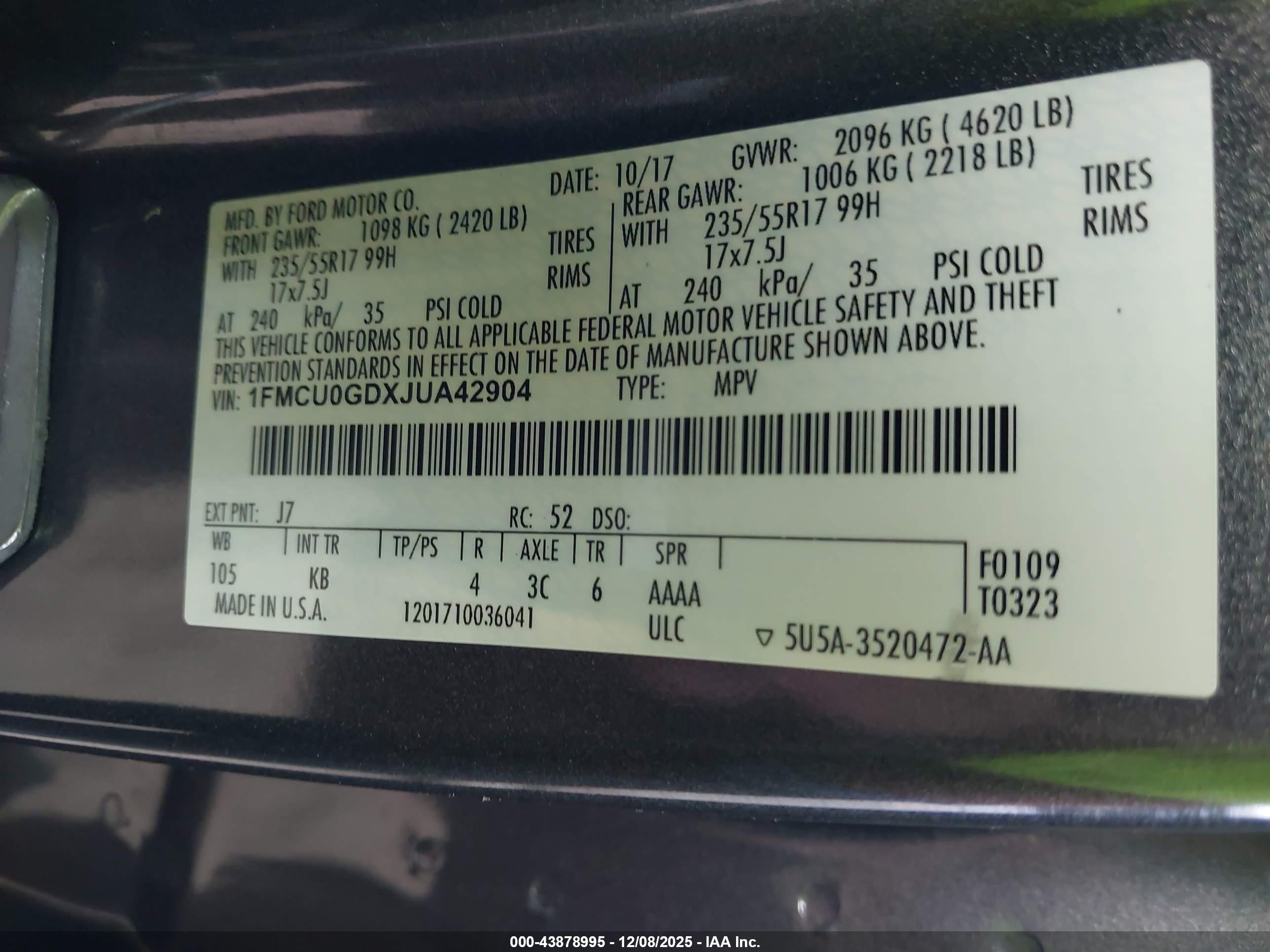 FORD ESCAPE image 9