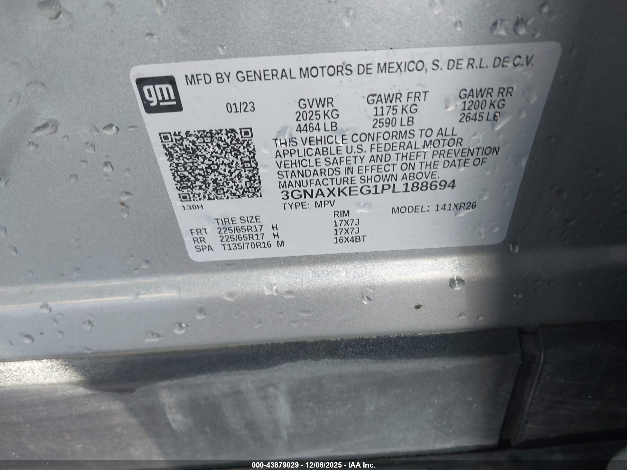CHEVROLET EQUINOX image 9