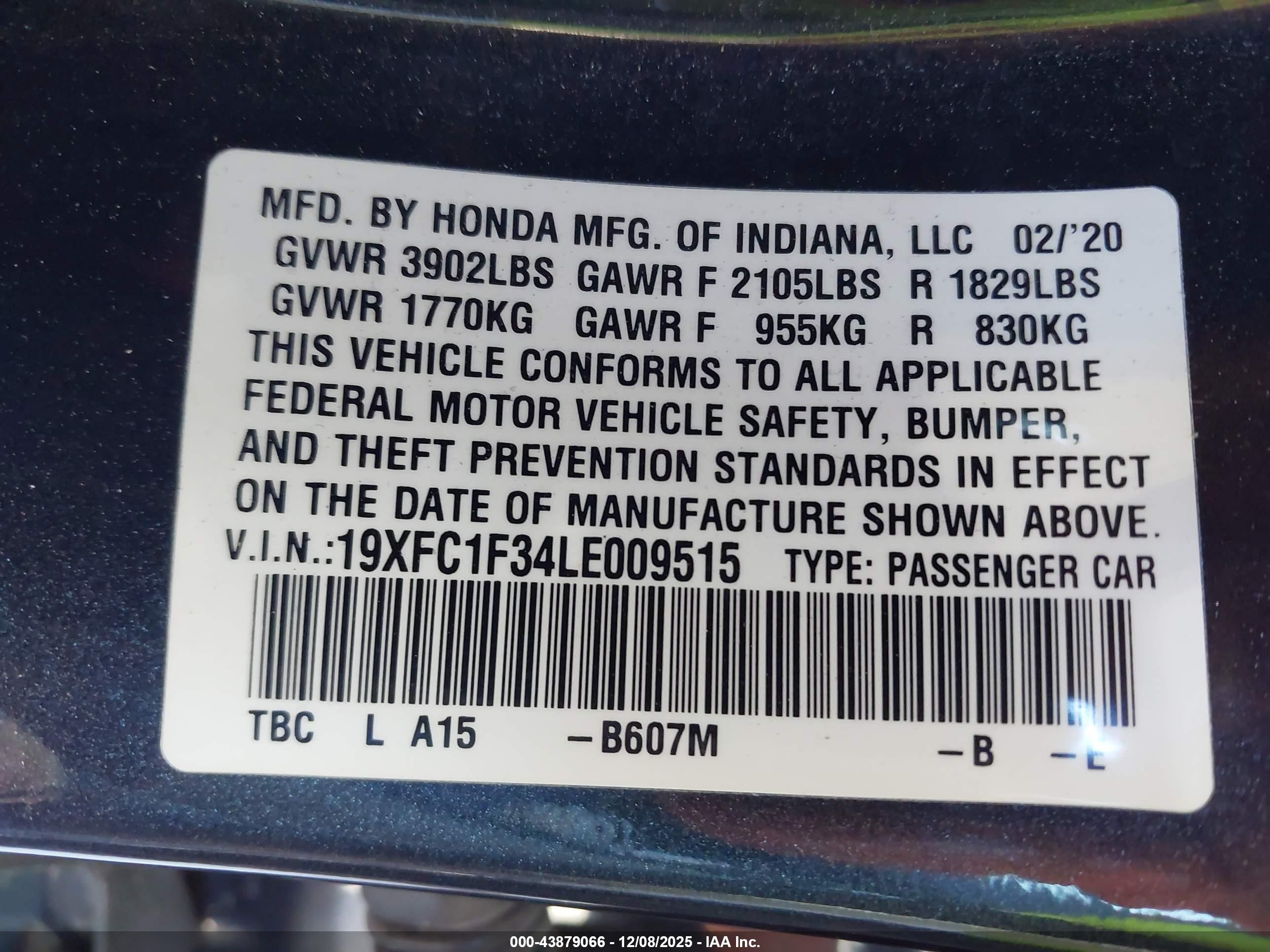 HONDA CIVIC image 9