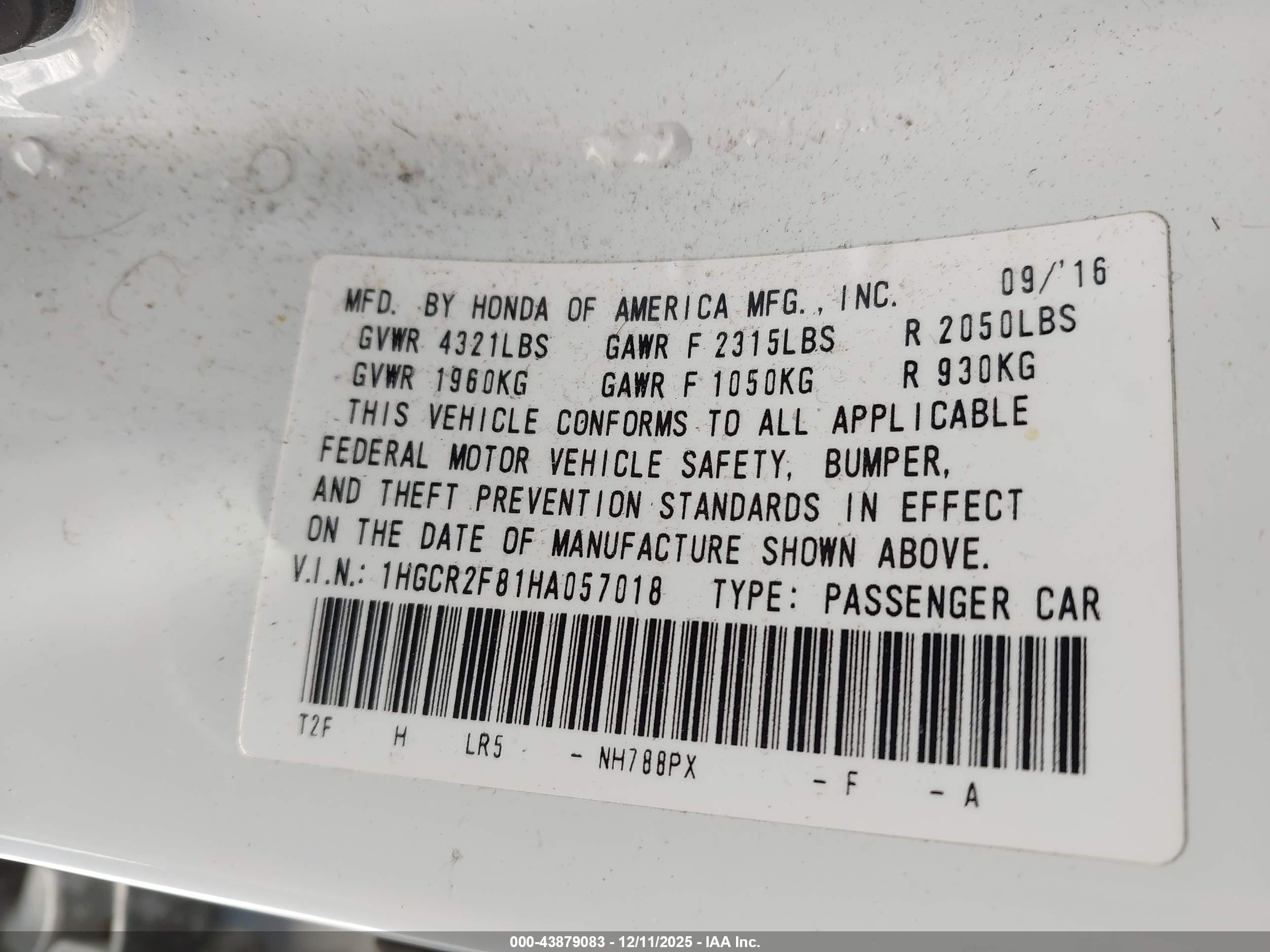 HONDA ACCORD image 9